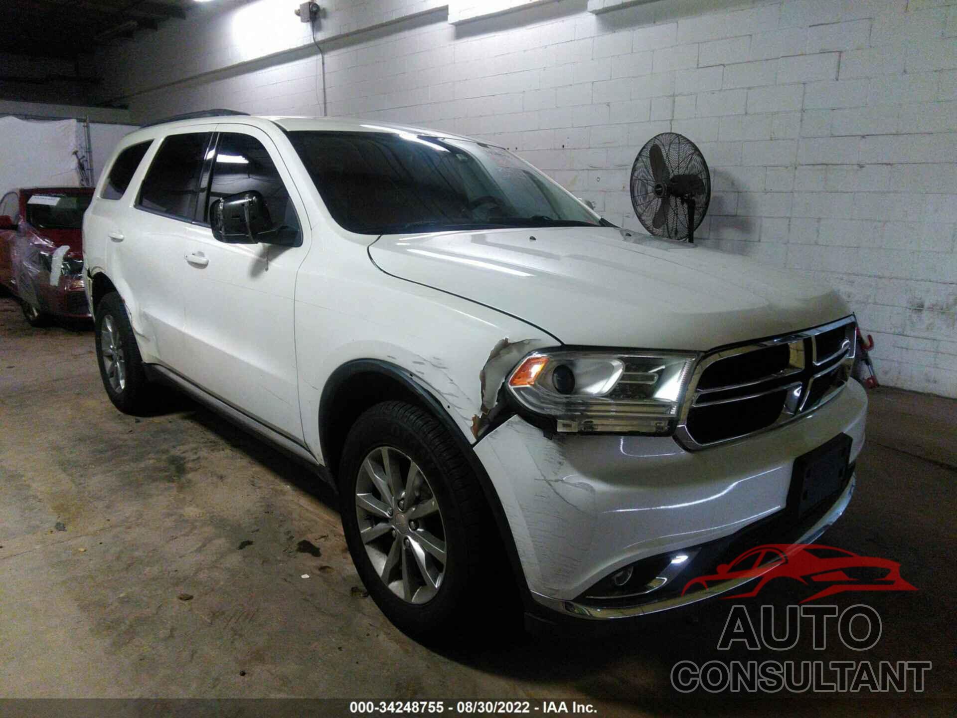 DODGE DURANGO 2018 - 1C4RDJAG3JC435074