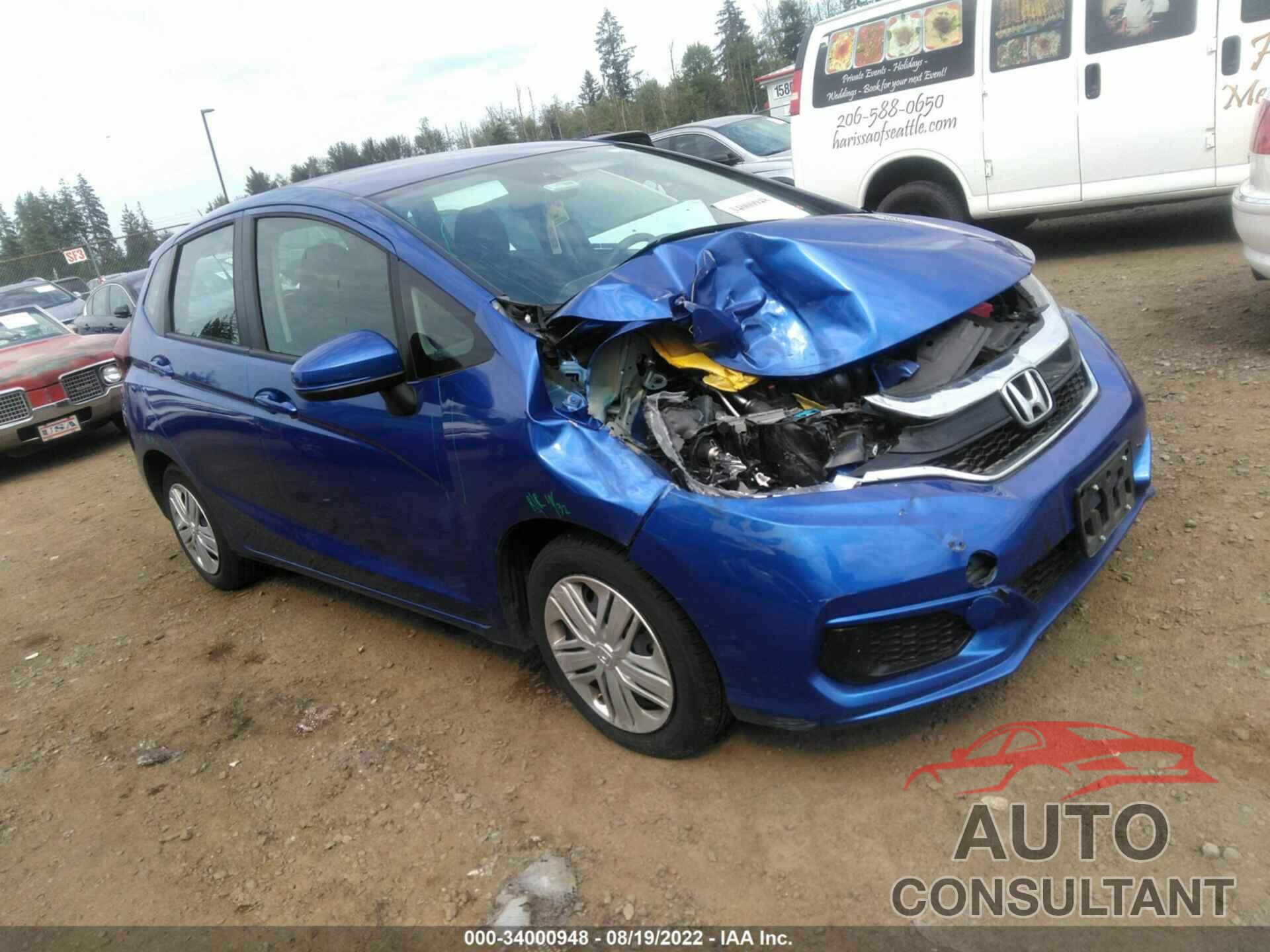 HONDA FIT 2019 - 3HGGK5H49KM727376