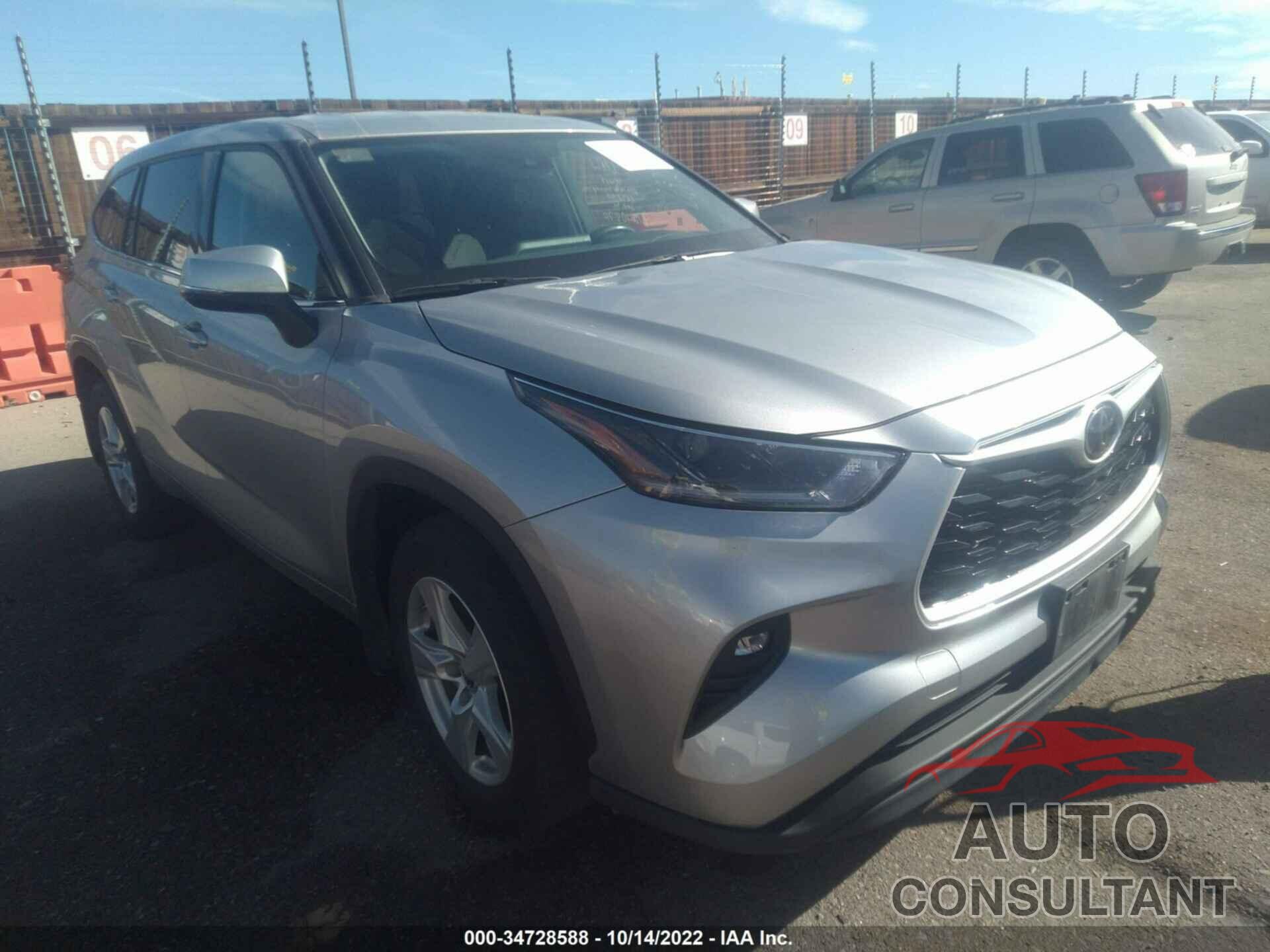 TOYOTA HIGHLANDER 2021 - 5TDBZRBH0MS545947