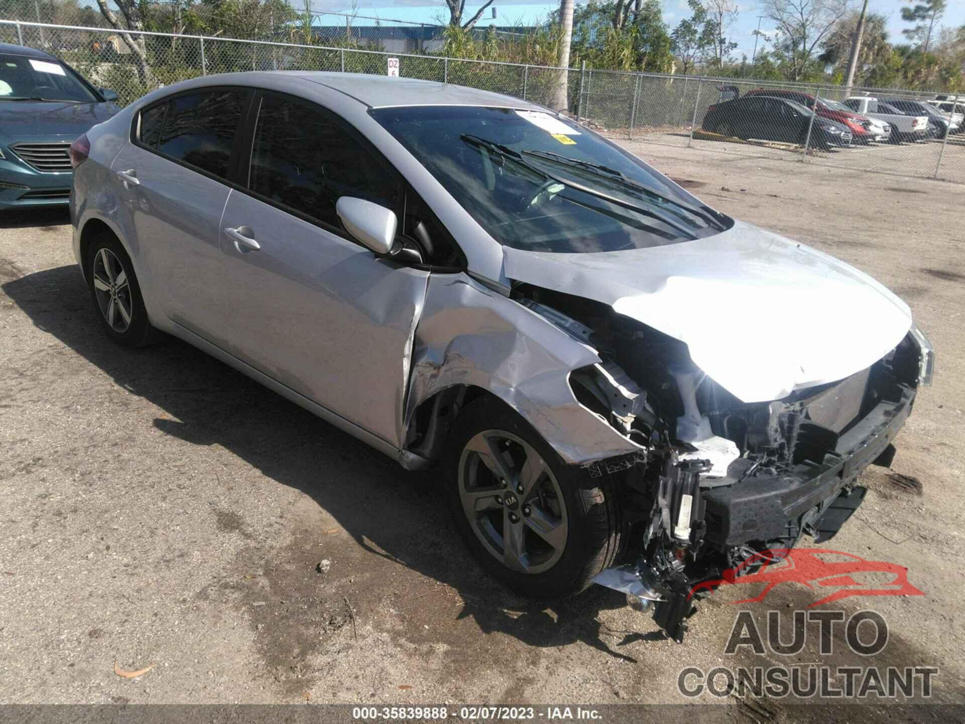 KIA FORTE 2018 - 3KPFL4A72JE171619