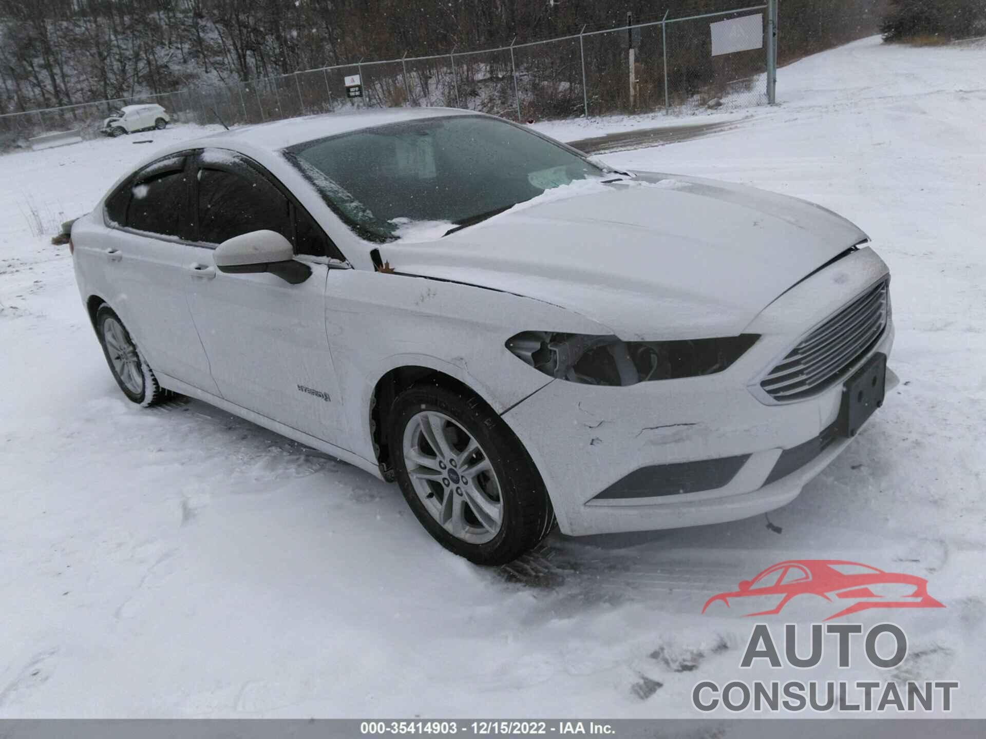 FORD FUSION HYBRID 2018 - 3FA6P0LU8JR260268