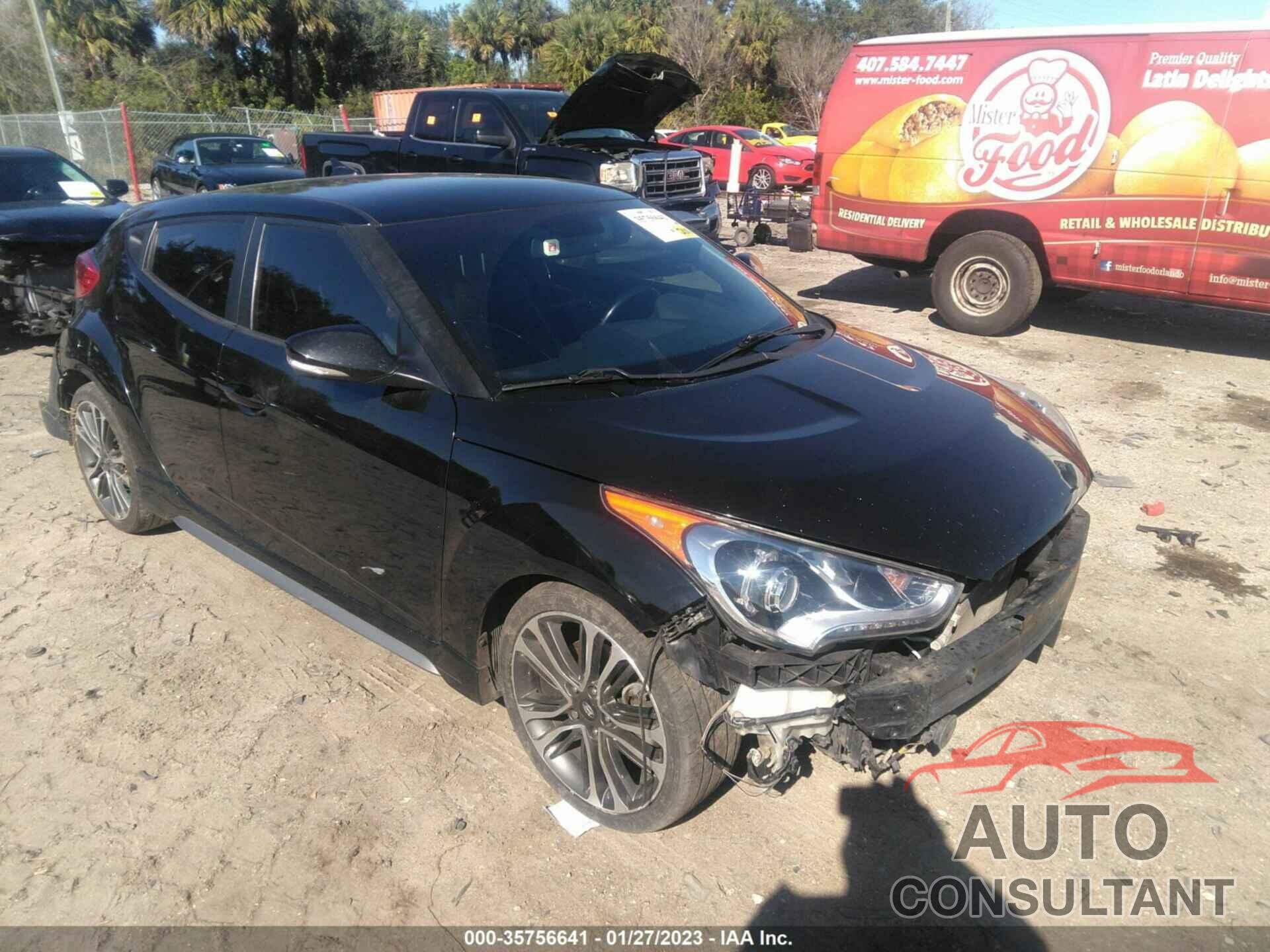 HYUNDAI VELOSTER 2016 - KMHTC6AE9GU279450