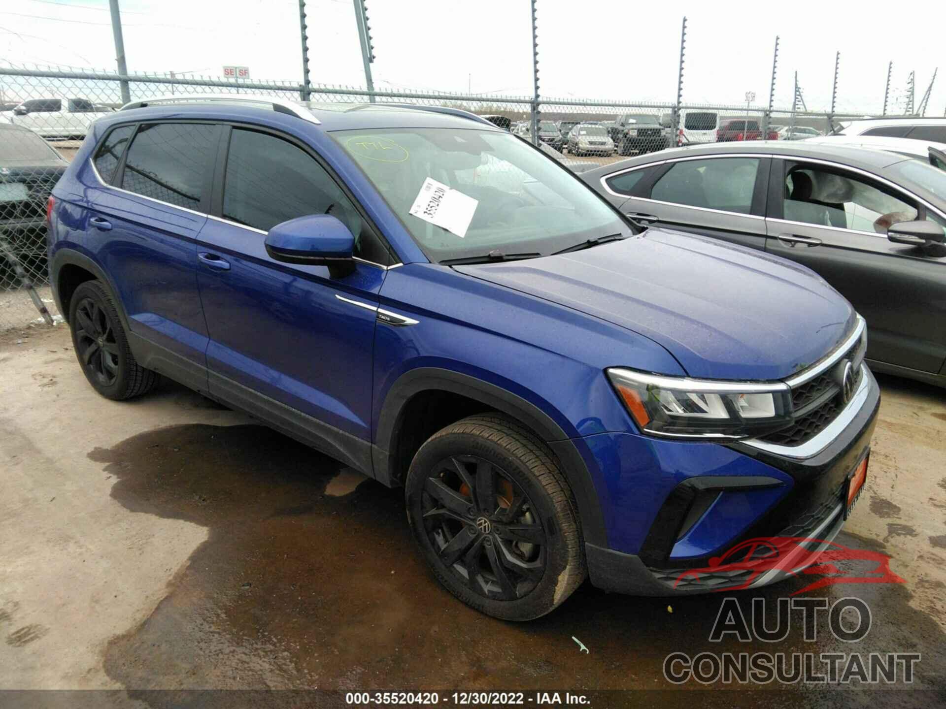 VOLKSWAGEN TAOS 2022 - 3VVLX7B27NM030781
