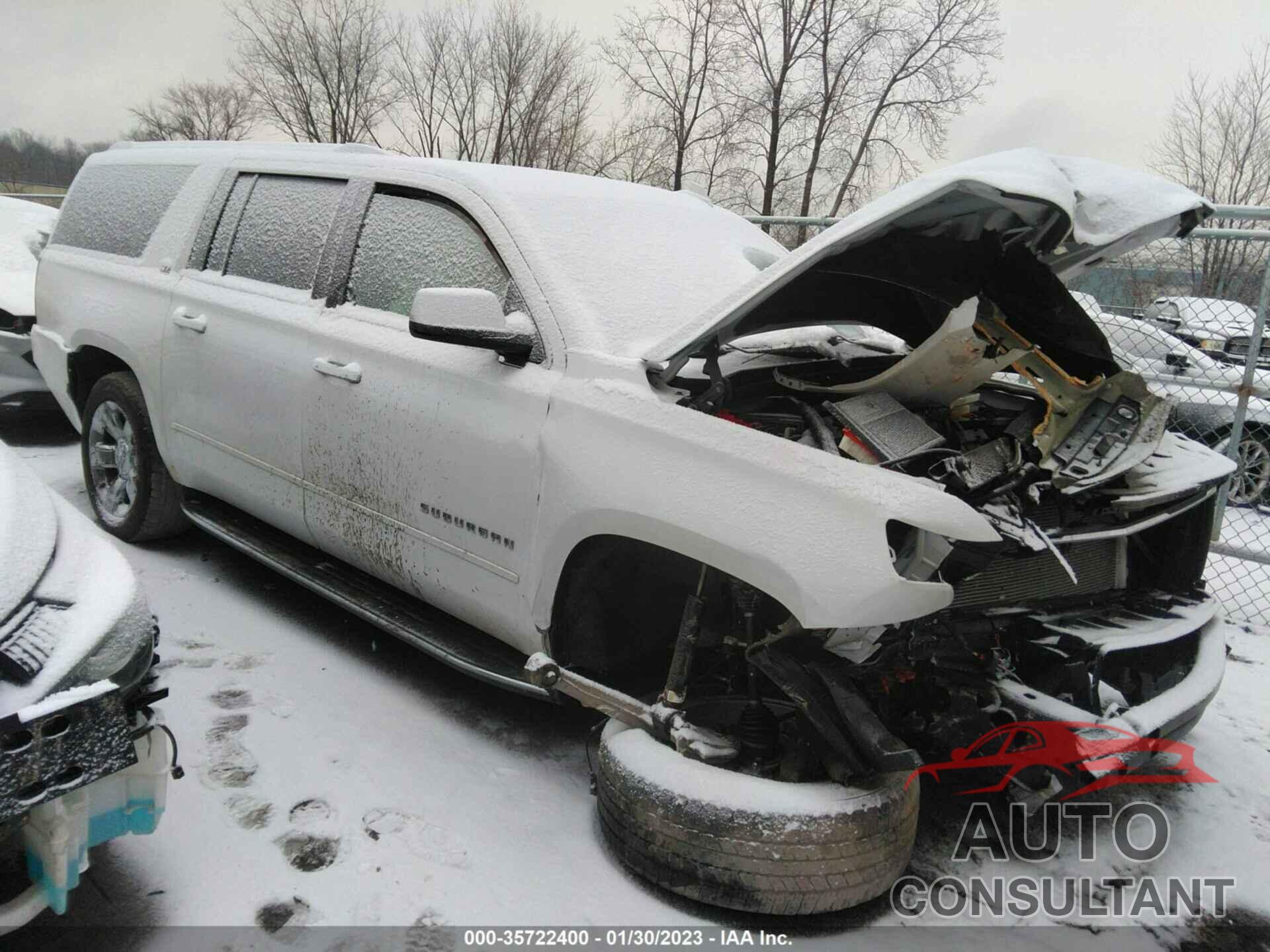 CHEVROLET SUBURBAN 2016 - 1GNSKJKC6GR168772