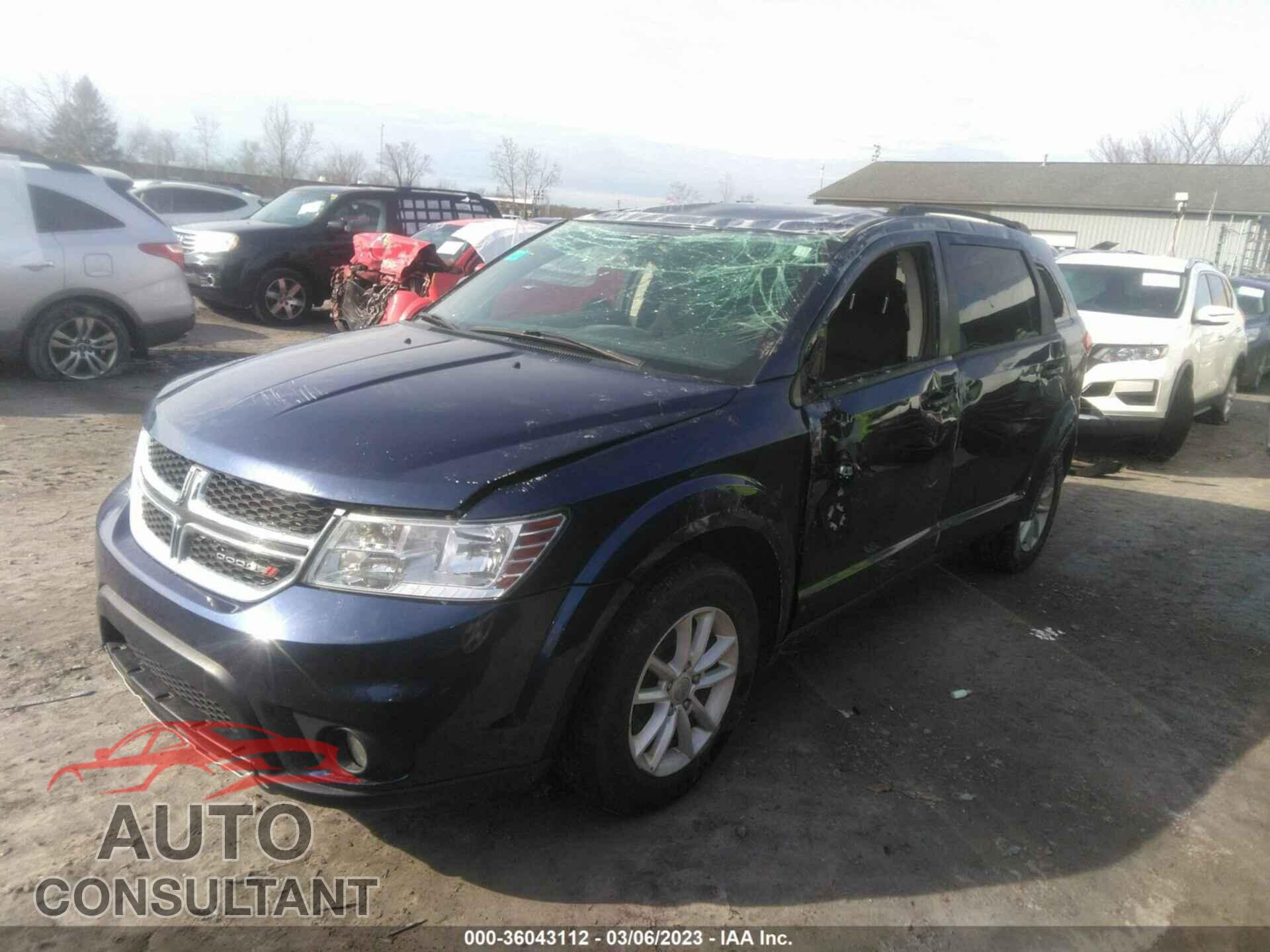 DODGE JOURNEY 2017 - 3C4PDCBG4HT528010