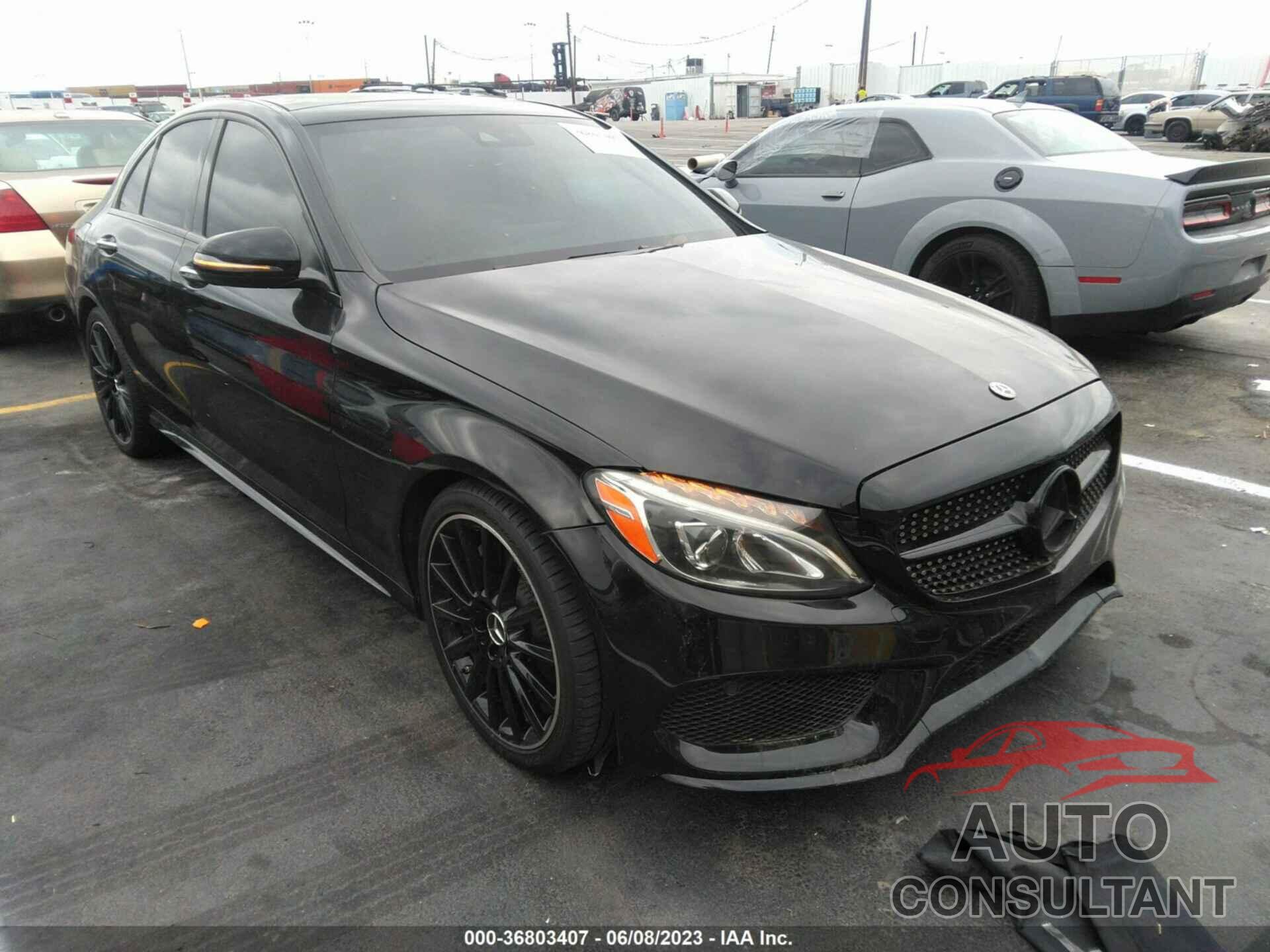 MERCEDES-BENZ C 300 2017 - 55SWF4JB9HU201830