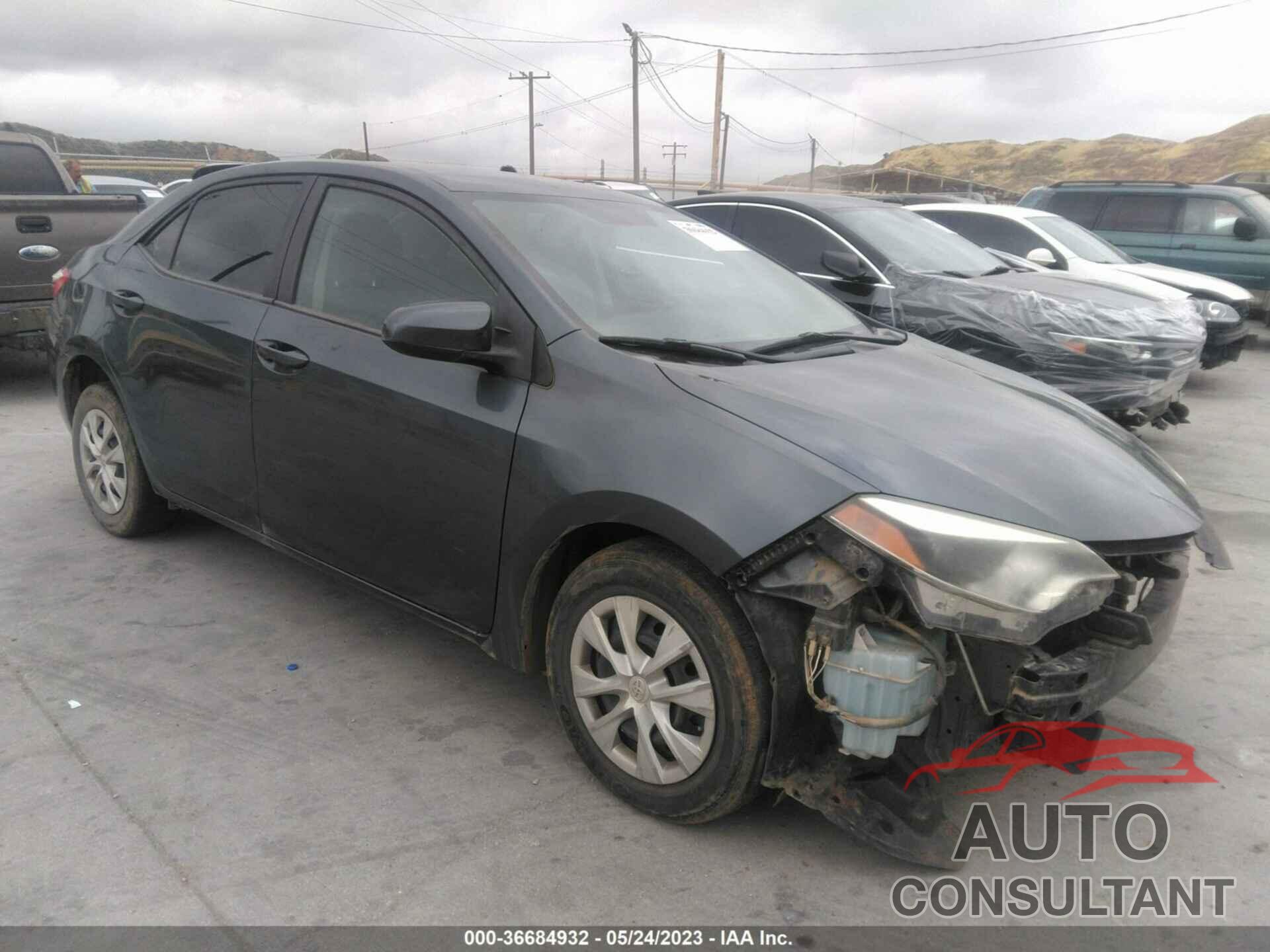 TOYOTA COROLLA 2016 - 5YFBURHE3GP466667