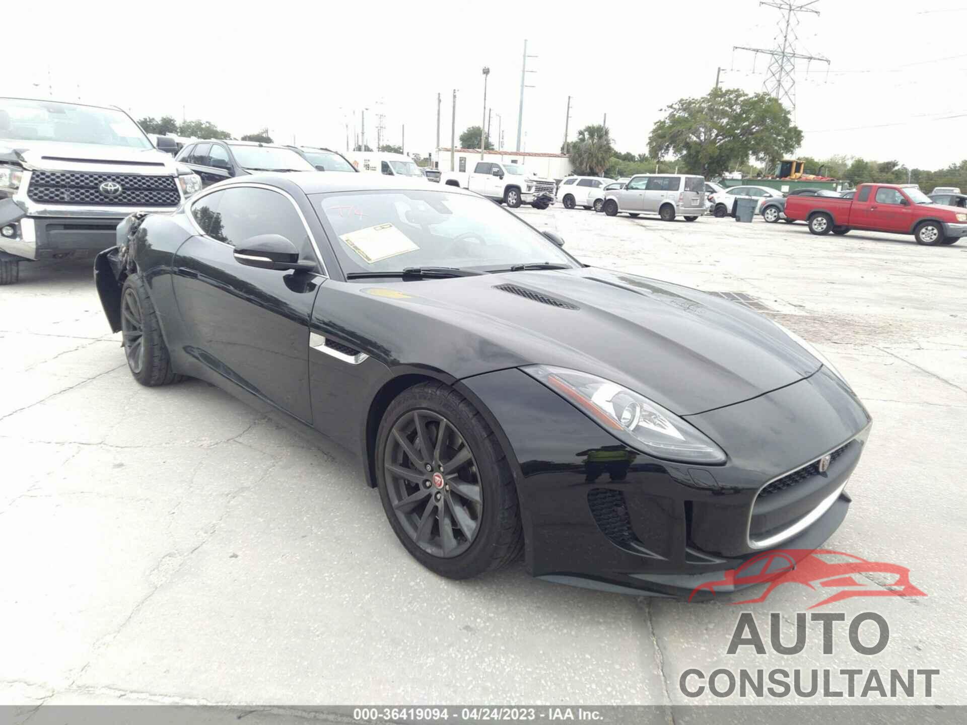 JAGUAR F-TYPE 2017 - SAJWA6ATXH8K35832
