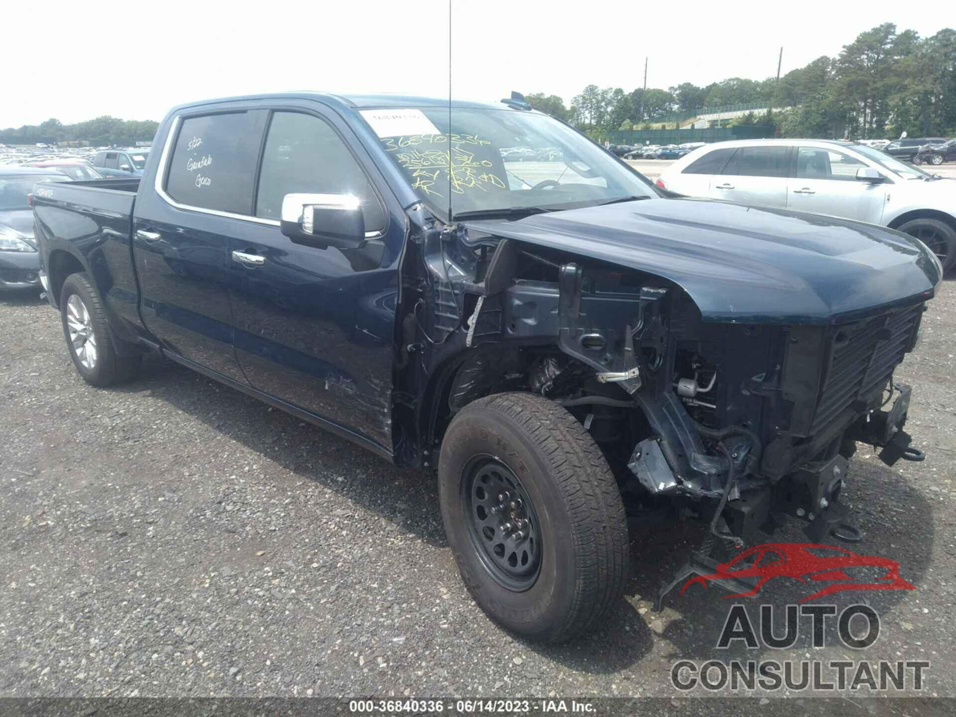 CHEVROLET SILVERADO 1500 2021 - 1GCUYGED9MZ310745