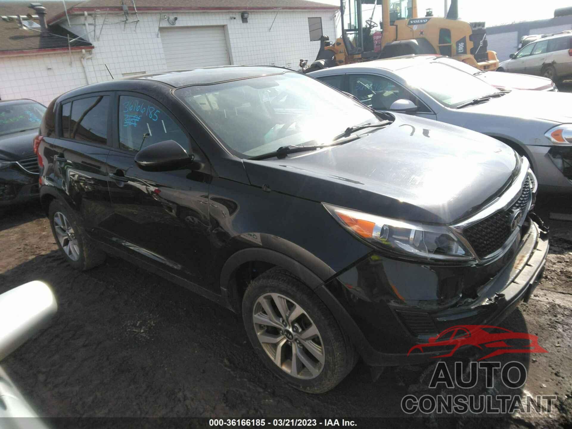 KIA SPORTAGE 2016 - KNDPB3AC6G7812178