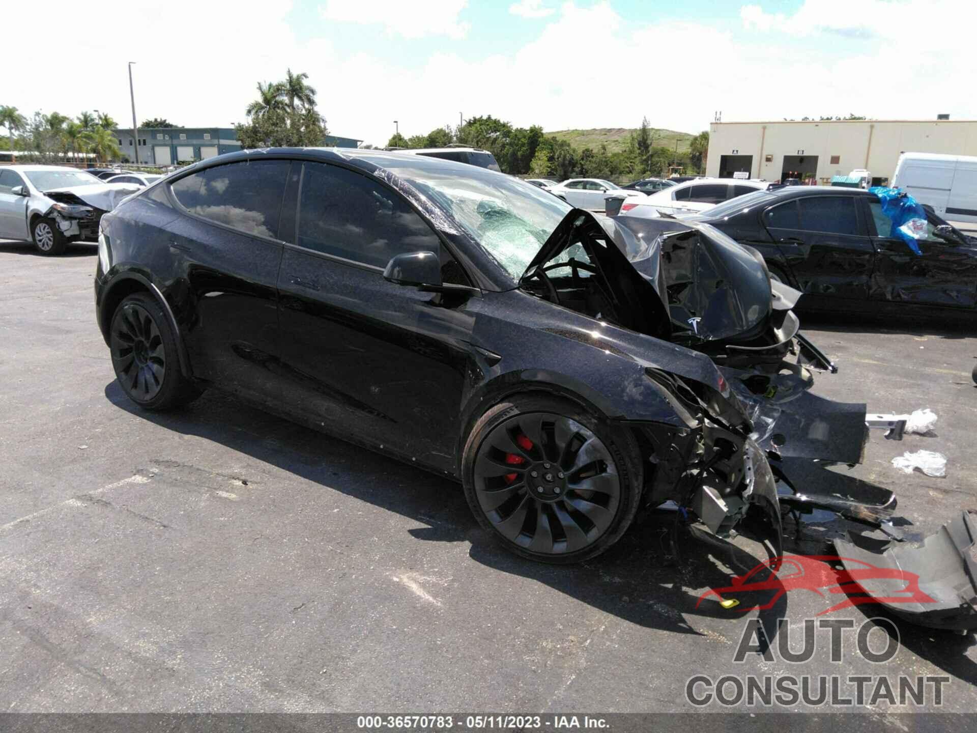 TESLA MODEL Y 2022 - 7SAYGDEF6NF510934