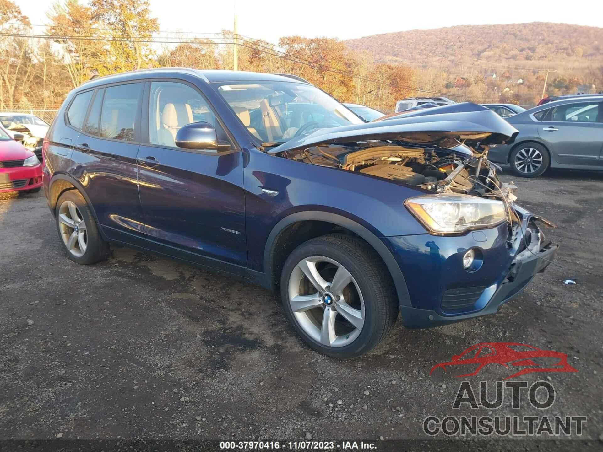 BMW X3 2017 - 5UXWX9C3XH0T18783