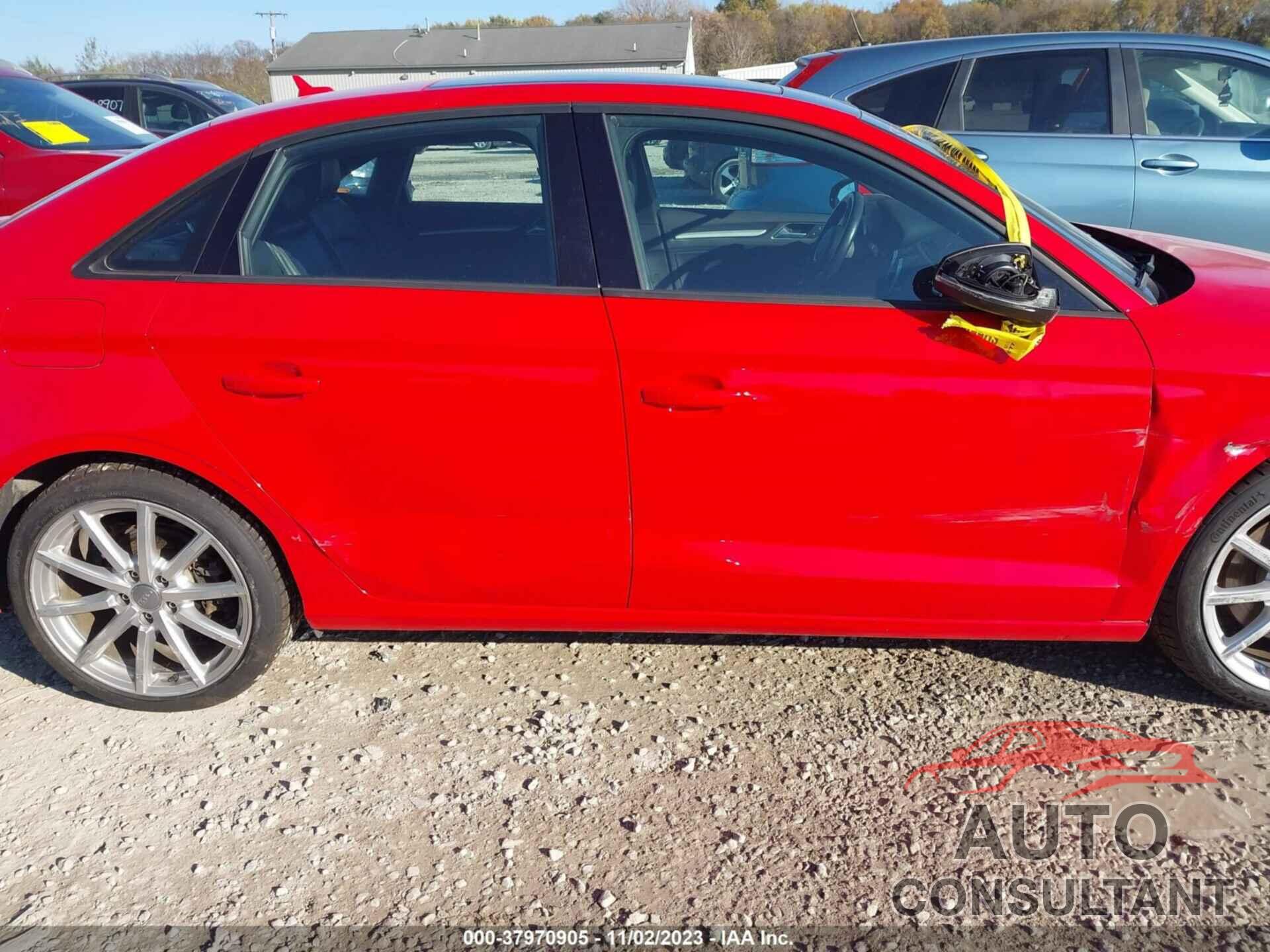 AUDI A3 2016 - WAUB8GFF4G1072617