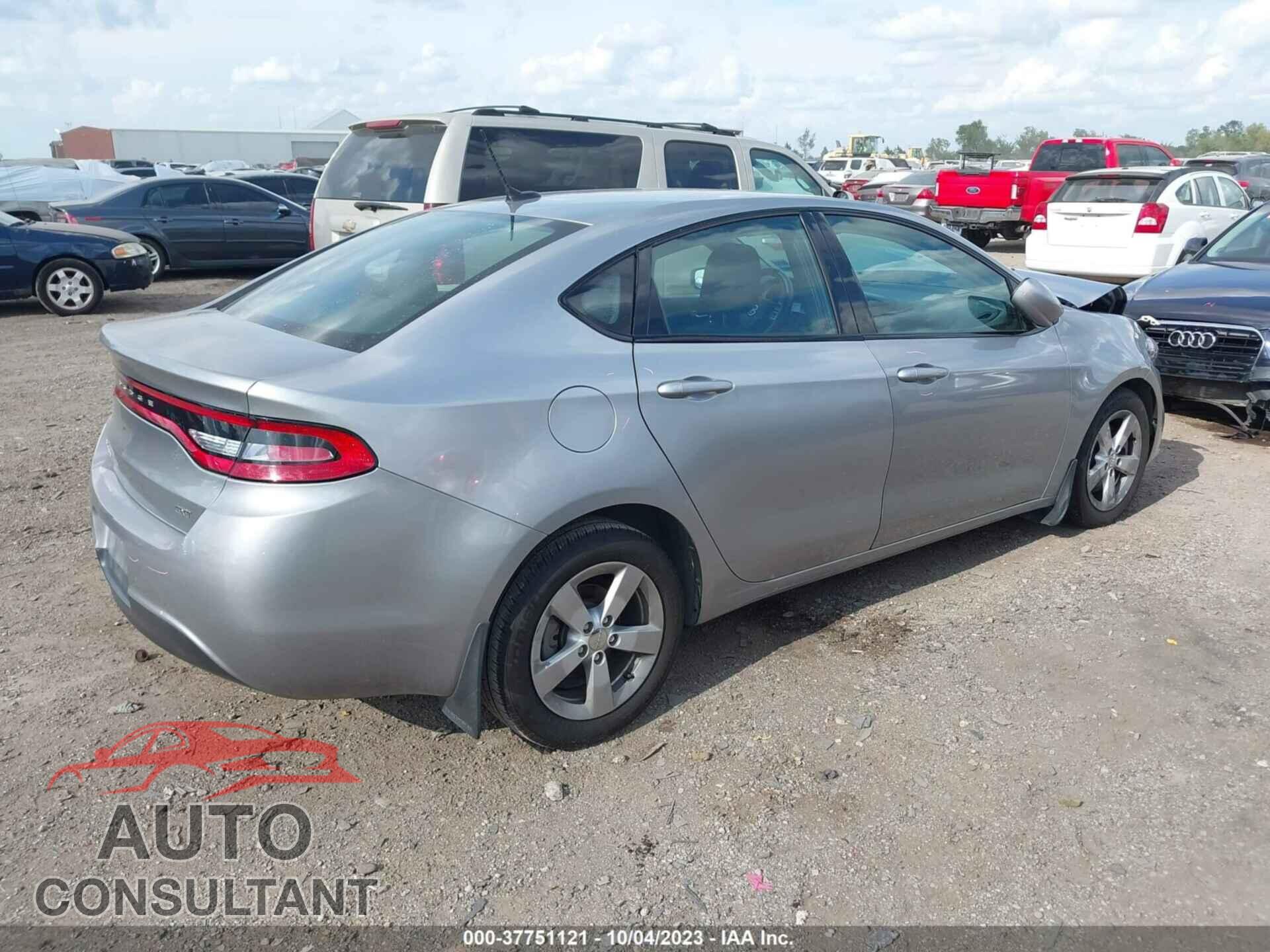 DODGE DART 2015 - 1C3CDFBB0FD390168