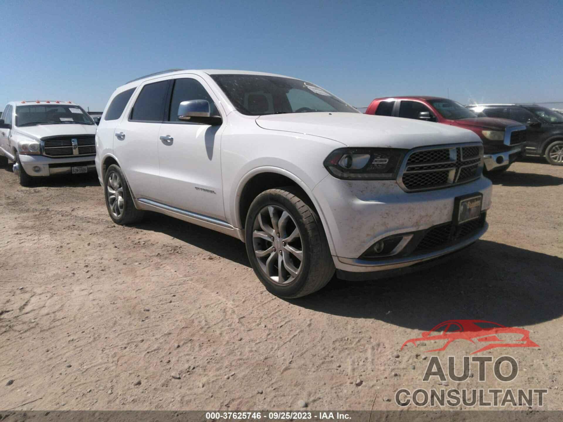 DODGE DURANGO 2016 - 1C4RDJEG9GC449547