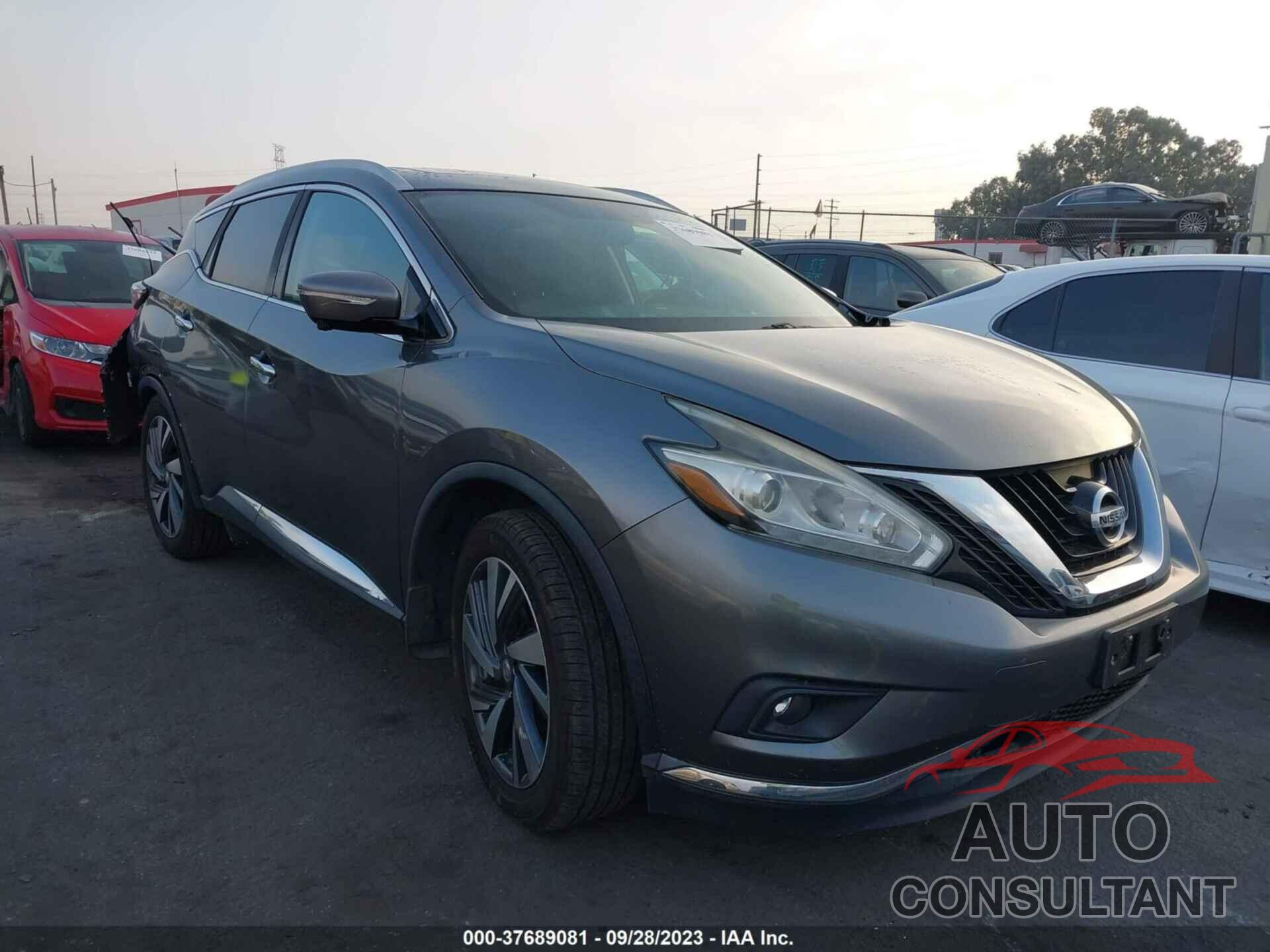 NISSAN MURANO 2015 - 5N1AZ2MG2FN217795