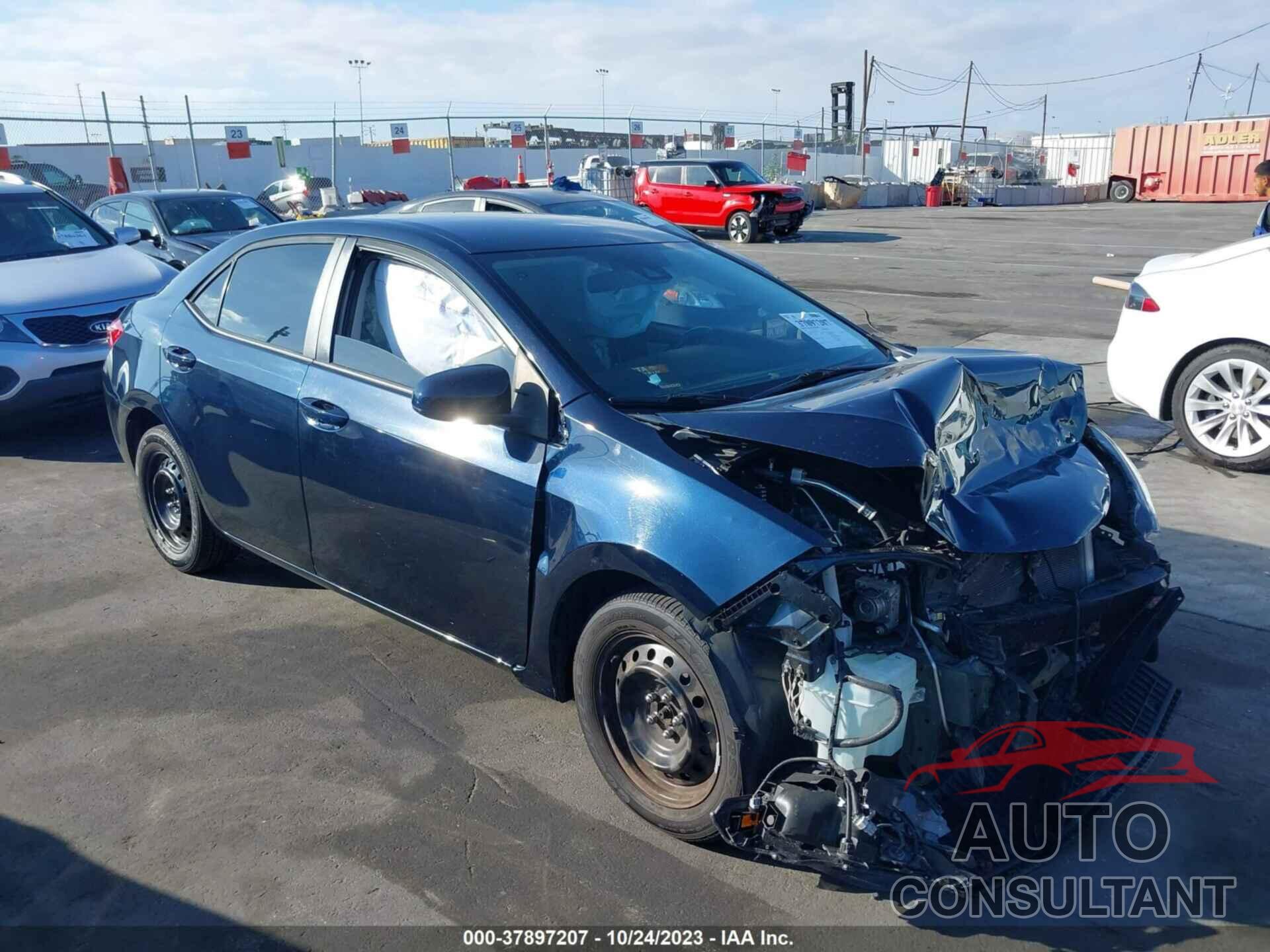 TOYOTA COROLLA 2019 - 5YFBURHE6KP922315