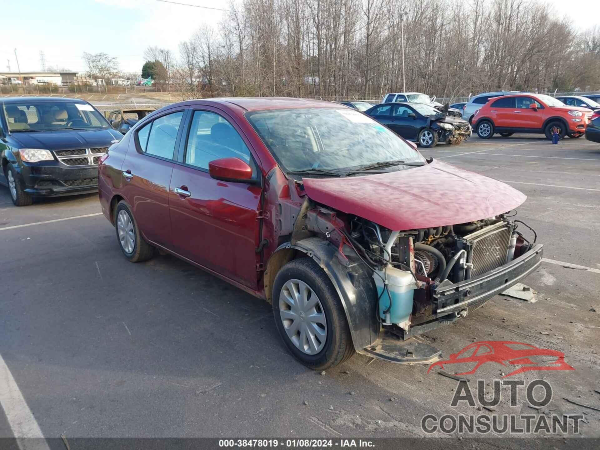 NISSAN VERSA 2017 - 3N1CN7APXHK432699