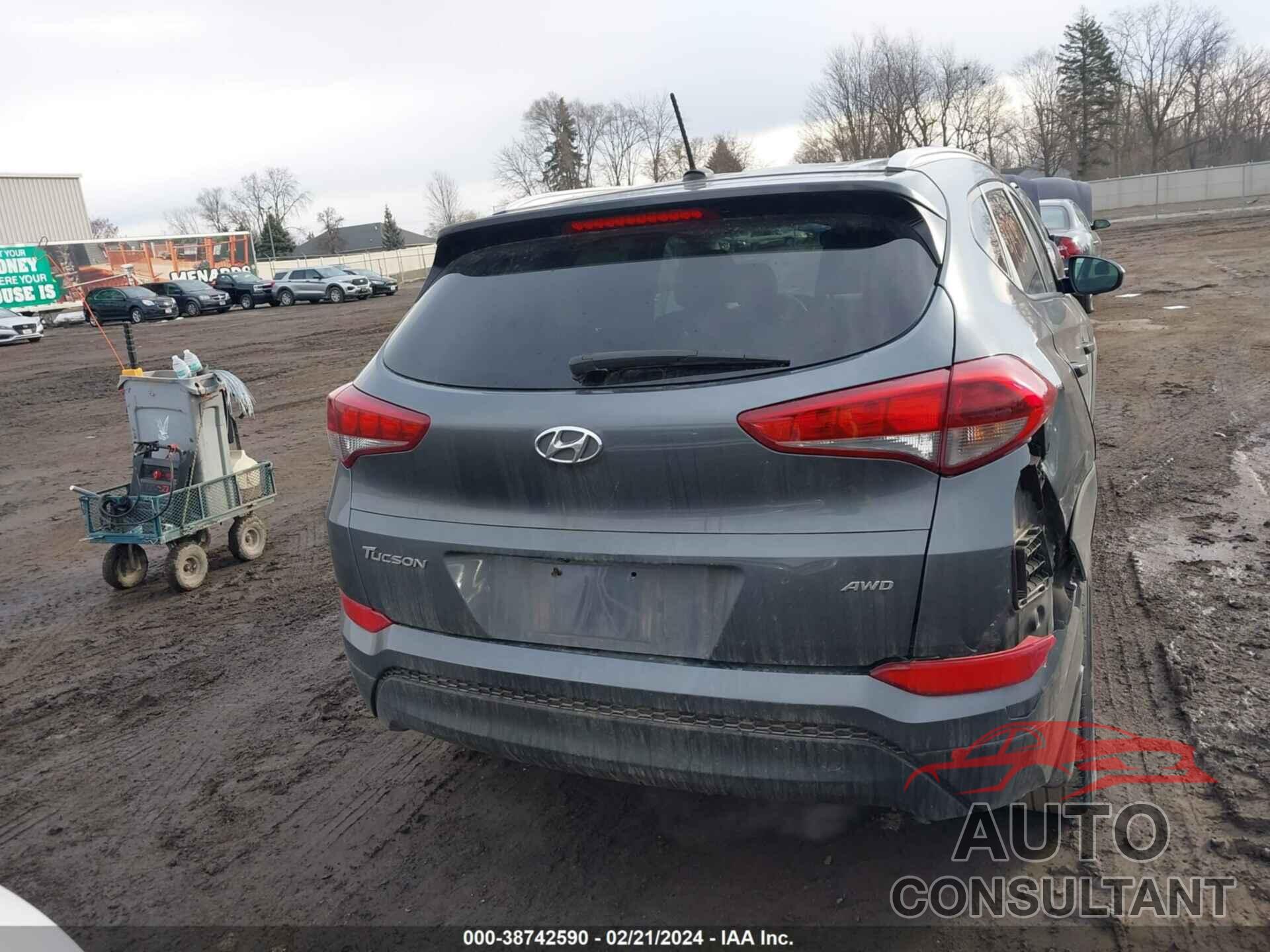 HYUNDAI TUCSON 2016 - KM8J3CA44GU239807