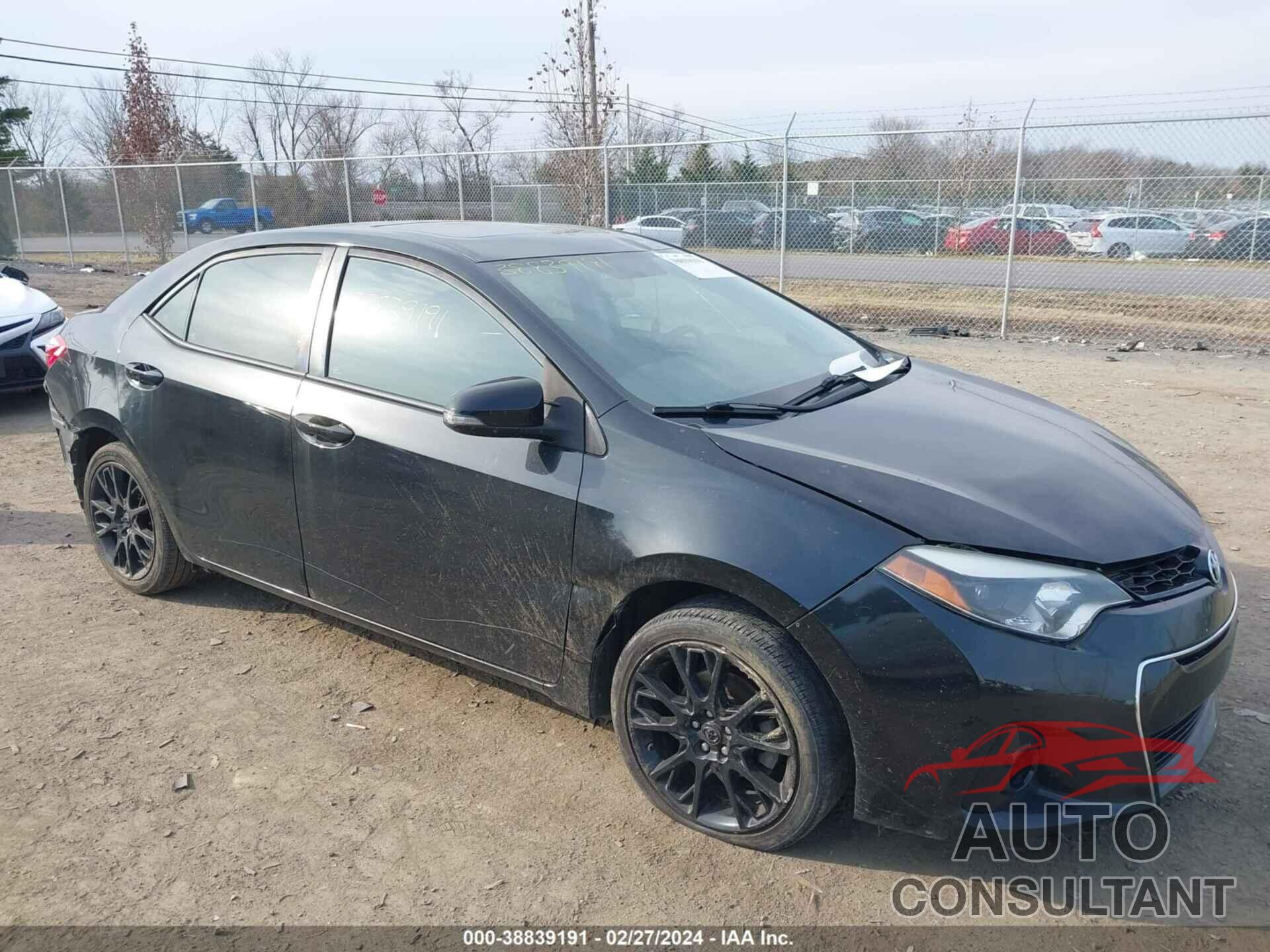 TOYOTA COROLLA 2016 - 2T1BURHE8GC565825