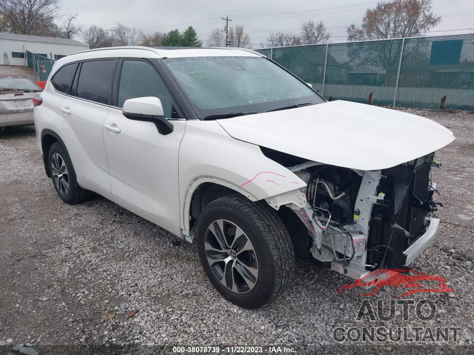 TOYOTA HIGHLANDER 2020 - 5TDHZRBH3LS517259