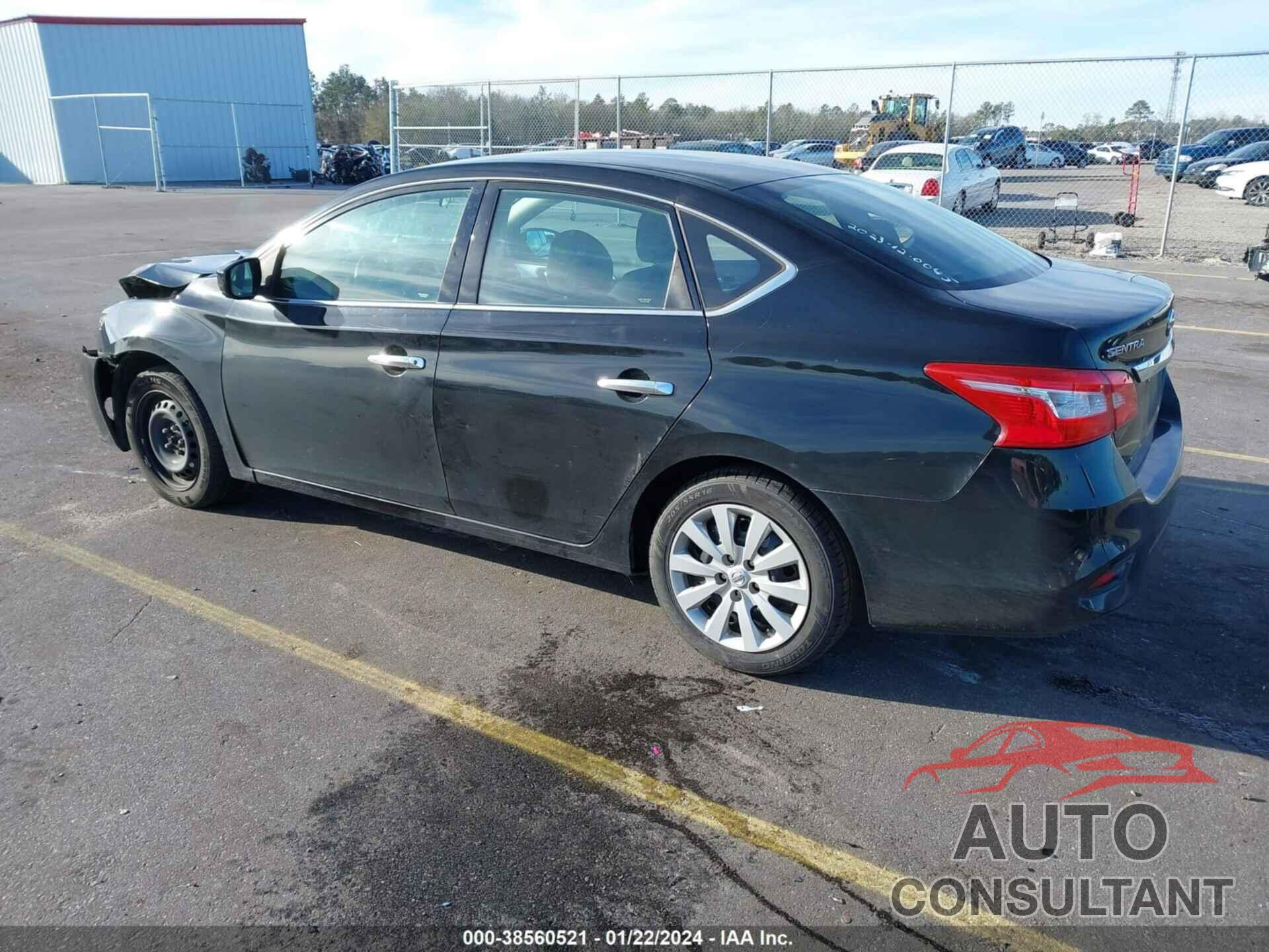 NISSAN SENTRA 2018 - 3N1AB7AP4JY283628