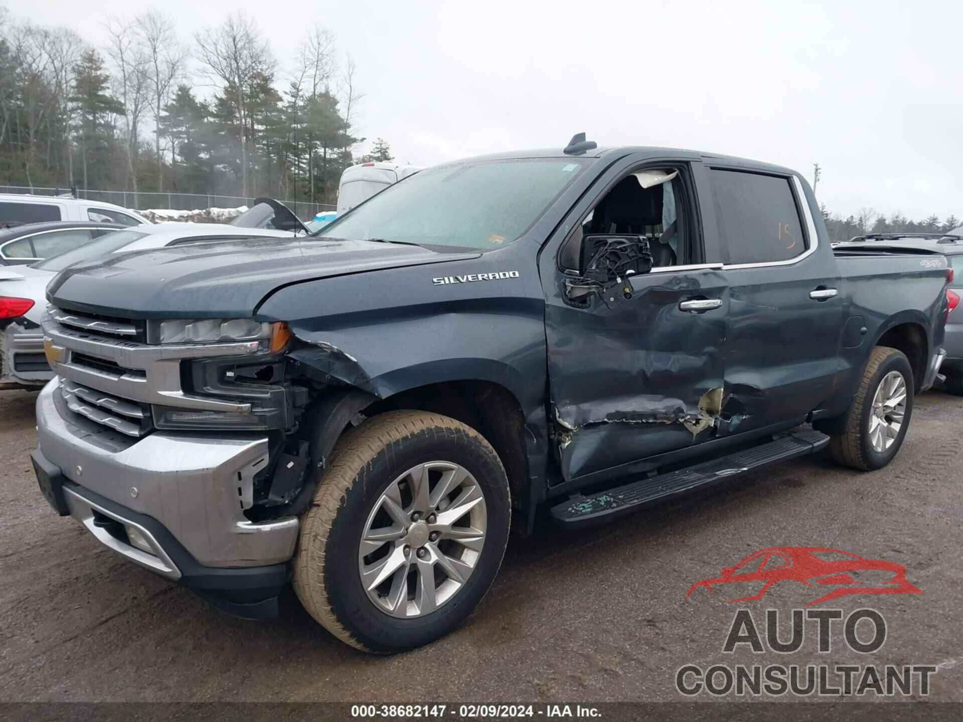 CHEVROLET SILVERADO 1500 2019 - 3GCUYGED4KG294841