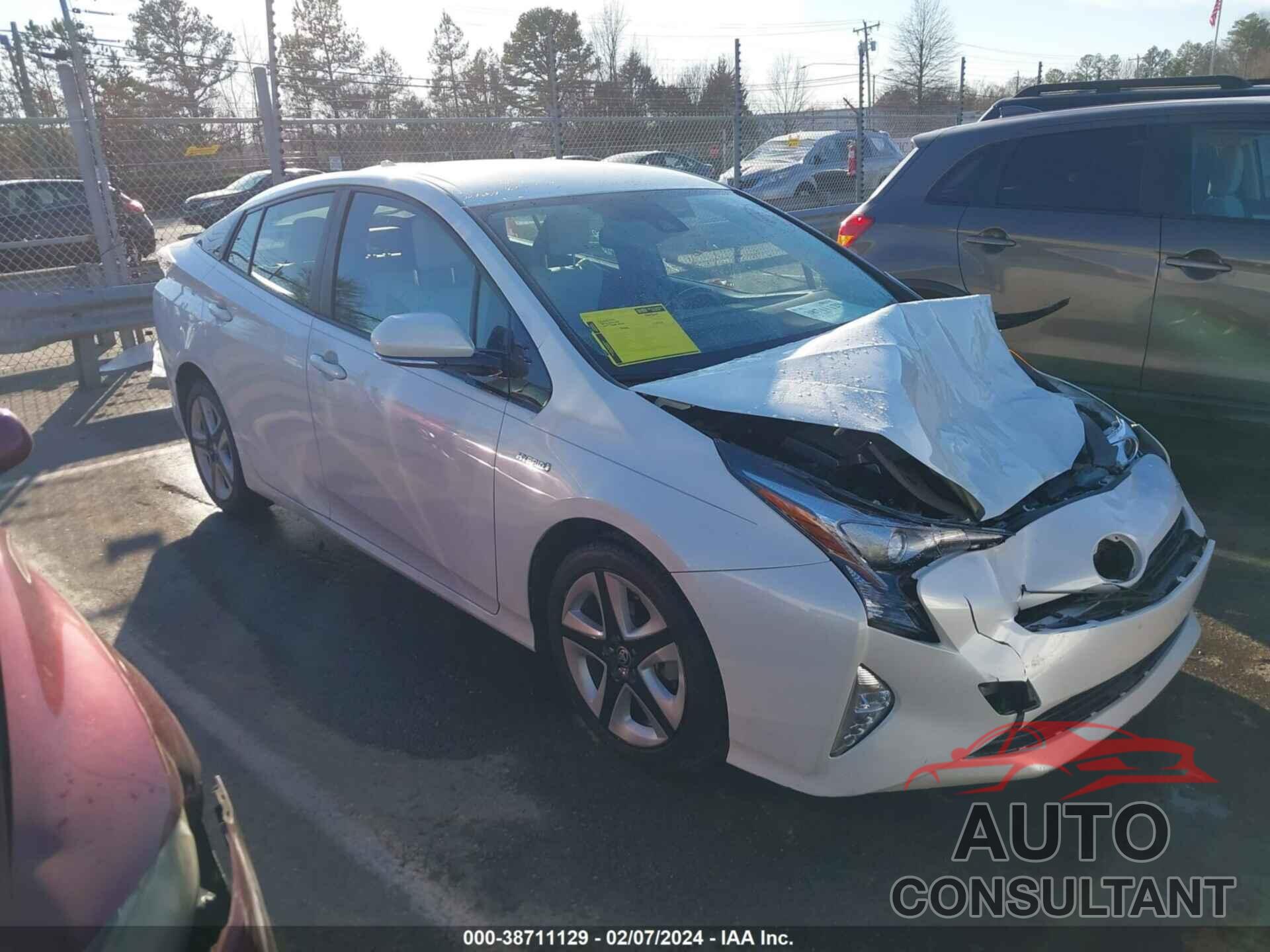 TOYOTA PRIUS 2017 - JTDKARFU4H3035736