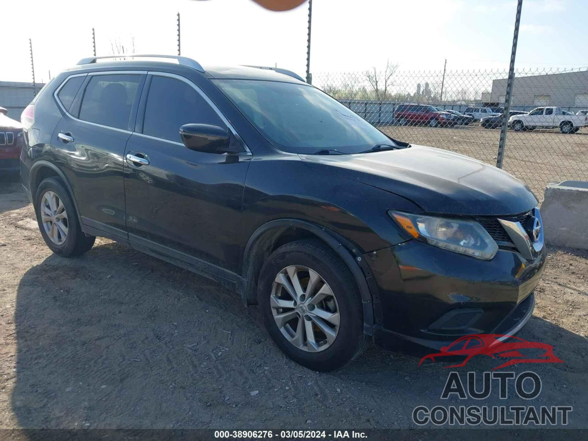 NISSAN ROGUE 2016 - KNMAT2MT3GP629118