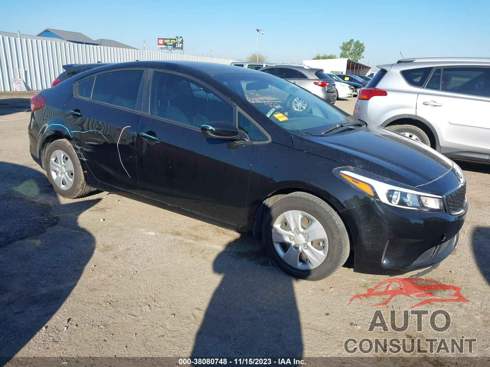 KIA FORTE 2018 - 3KPFL4A79JE204048