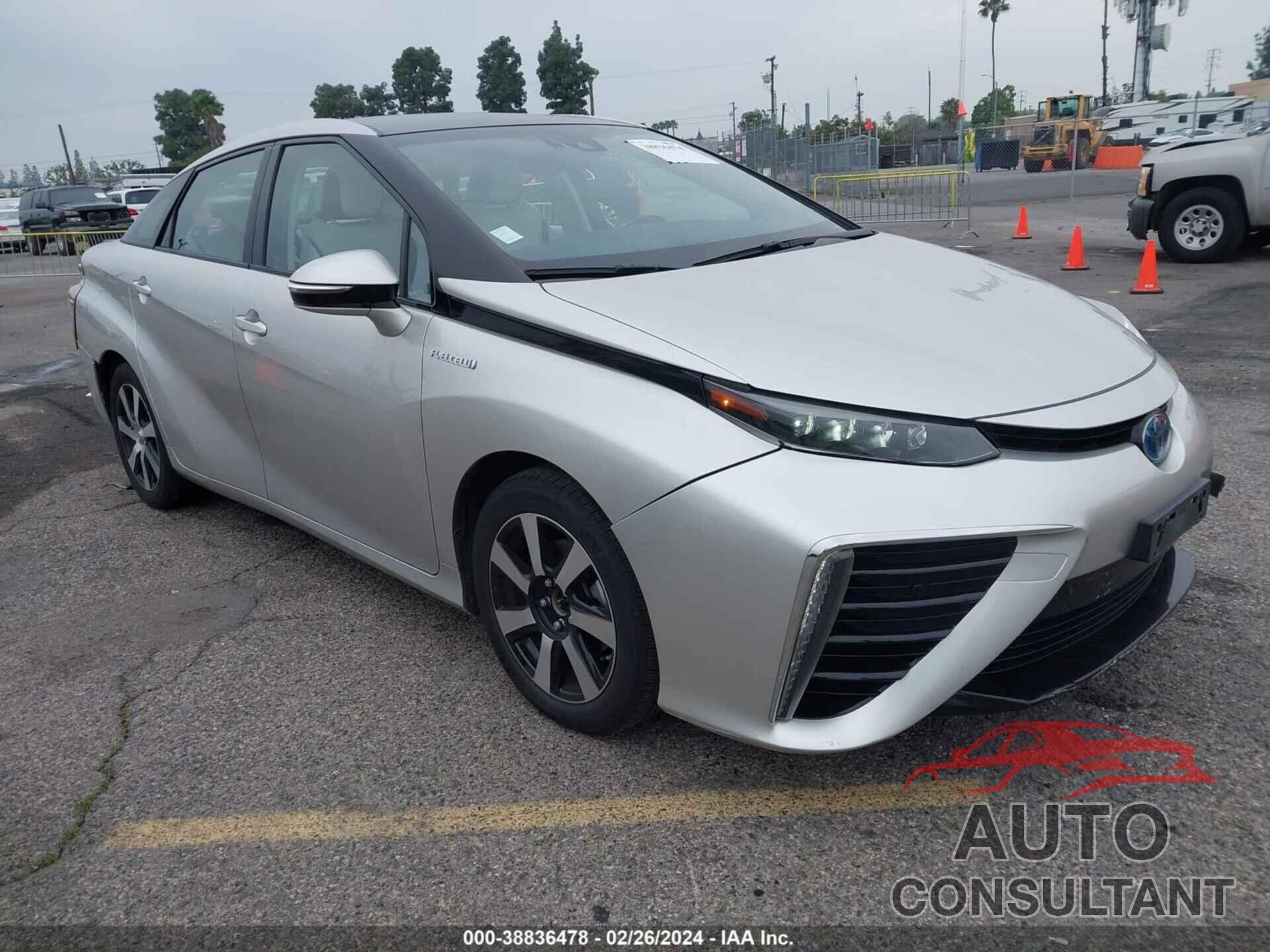 TOYOTA MIRAI 2019 - JTDBVRBD7KA005918