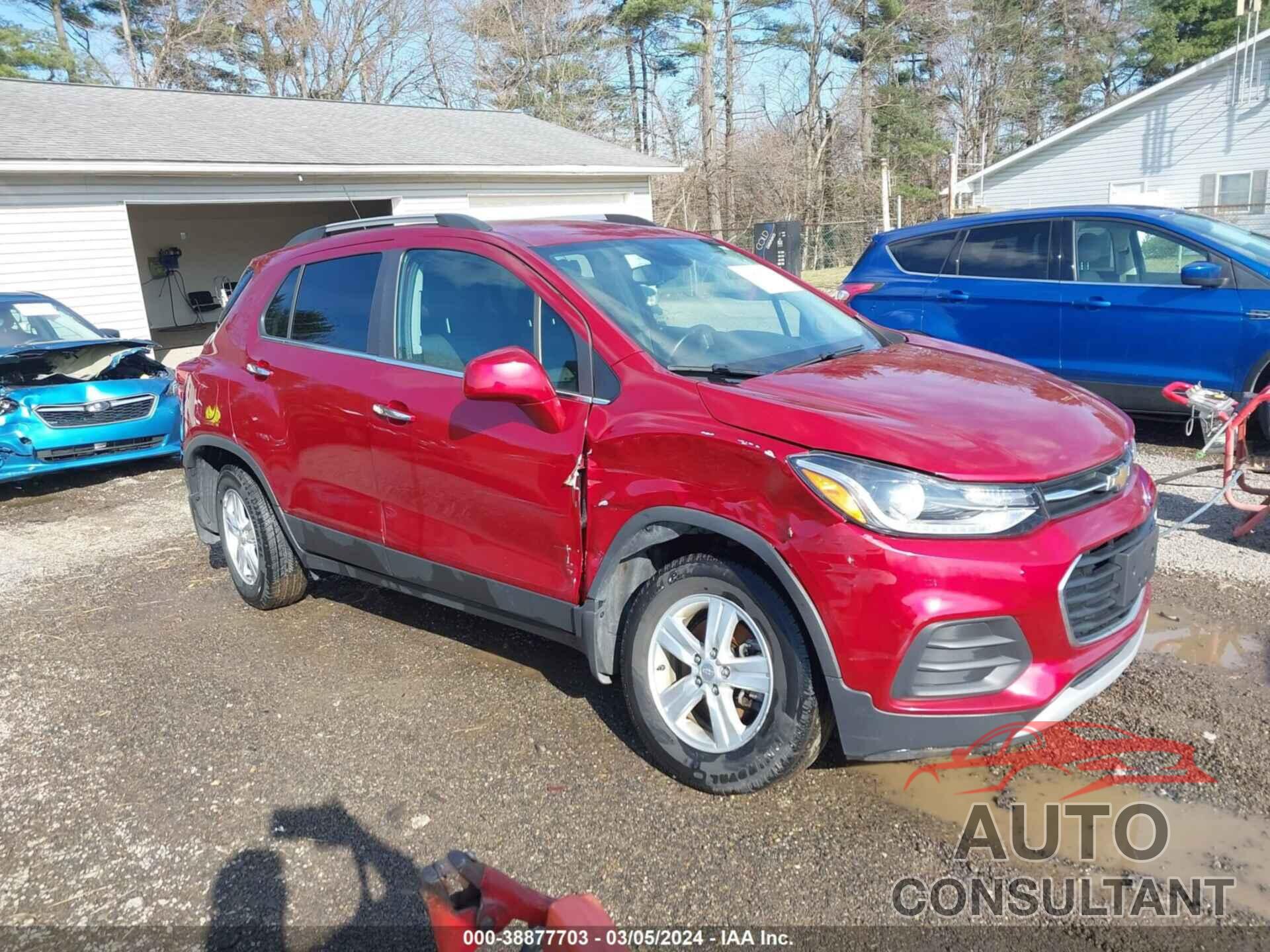 CHEVROLET TRAX 2019 - 3GNCJLSB1KL308169