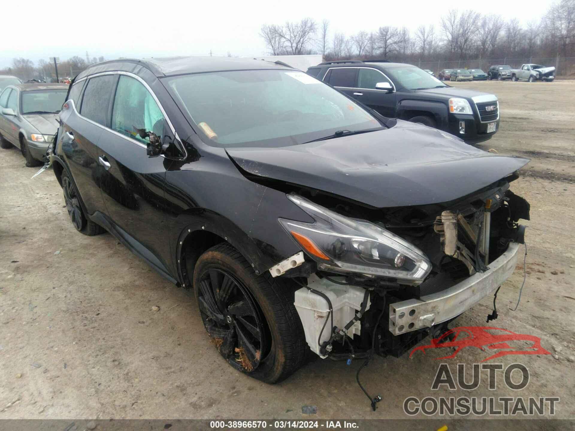 NISSAN MURANO 2018 - 5N1AZ2MH6JN133402