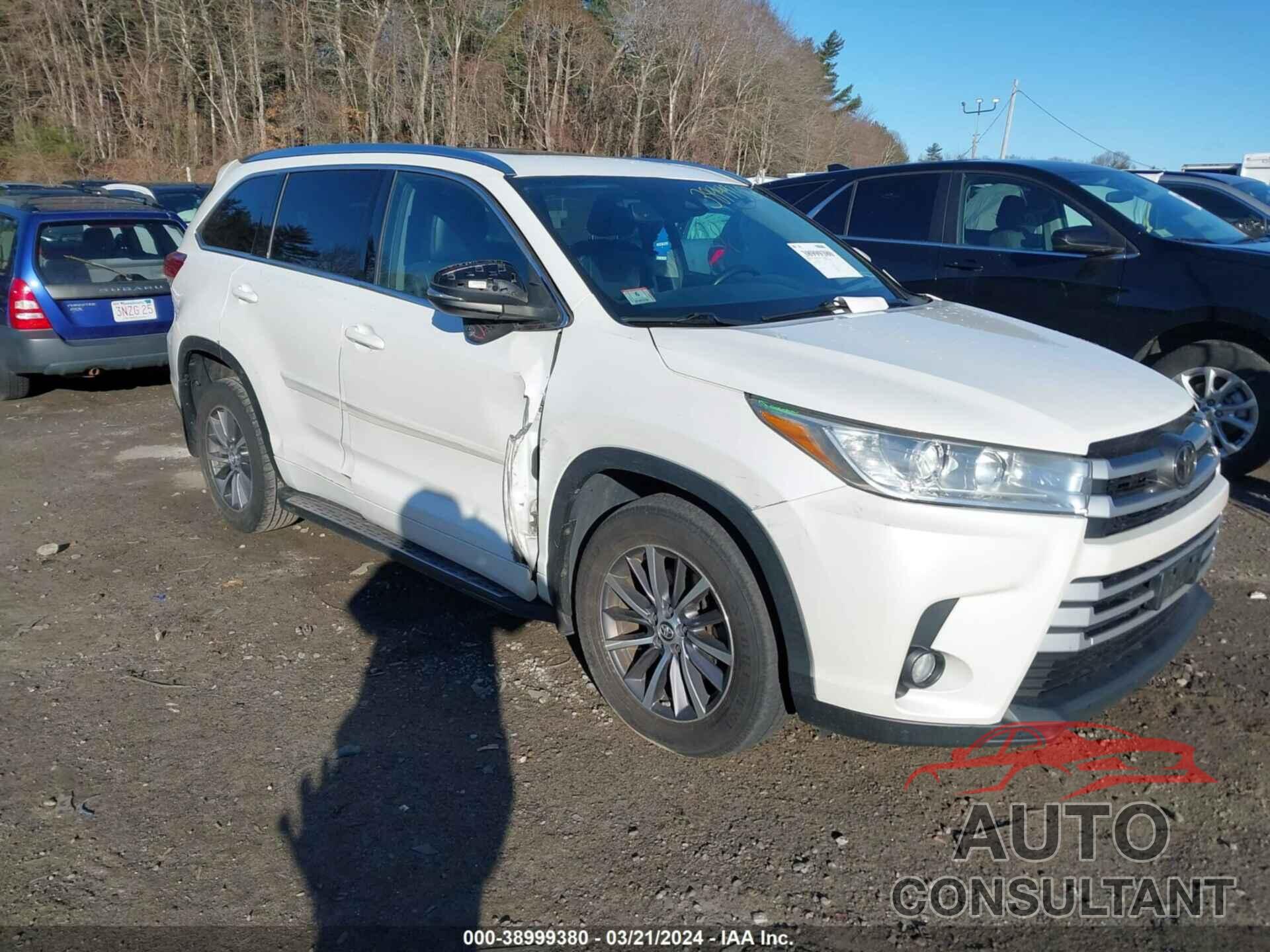 TOYOTA HIGHLANDER 2017 - 5TDJZRFH6HS368736