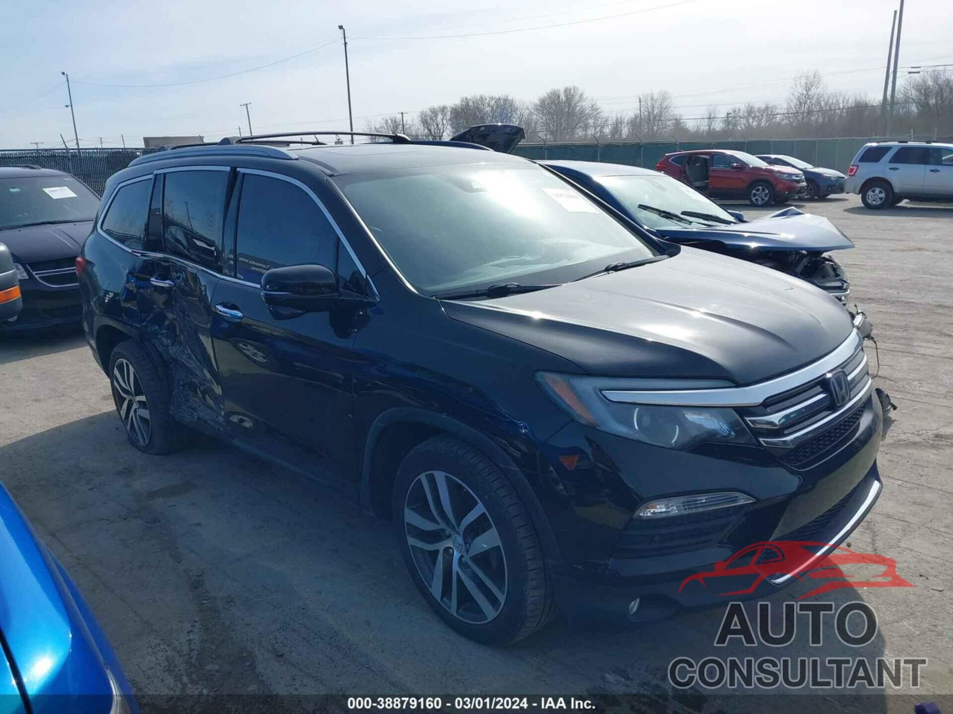 HONDA PILOT 2016 - 5FNYF6H95GB060939