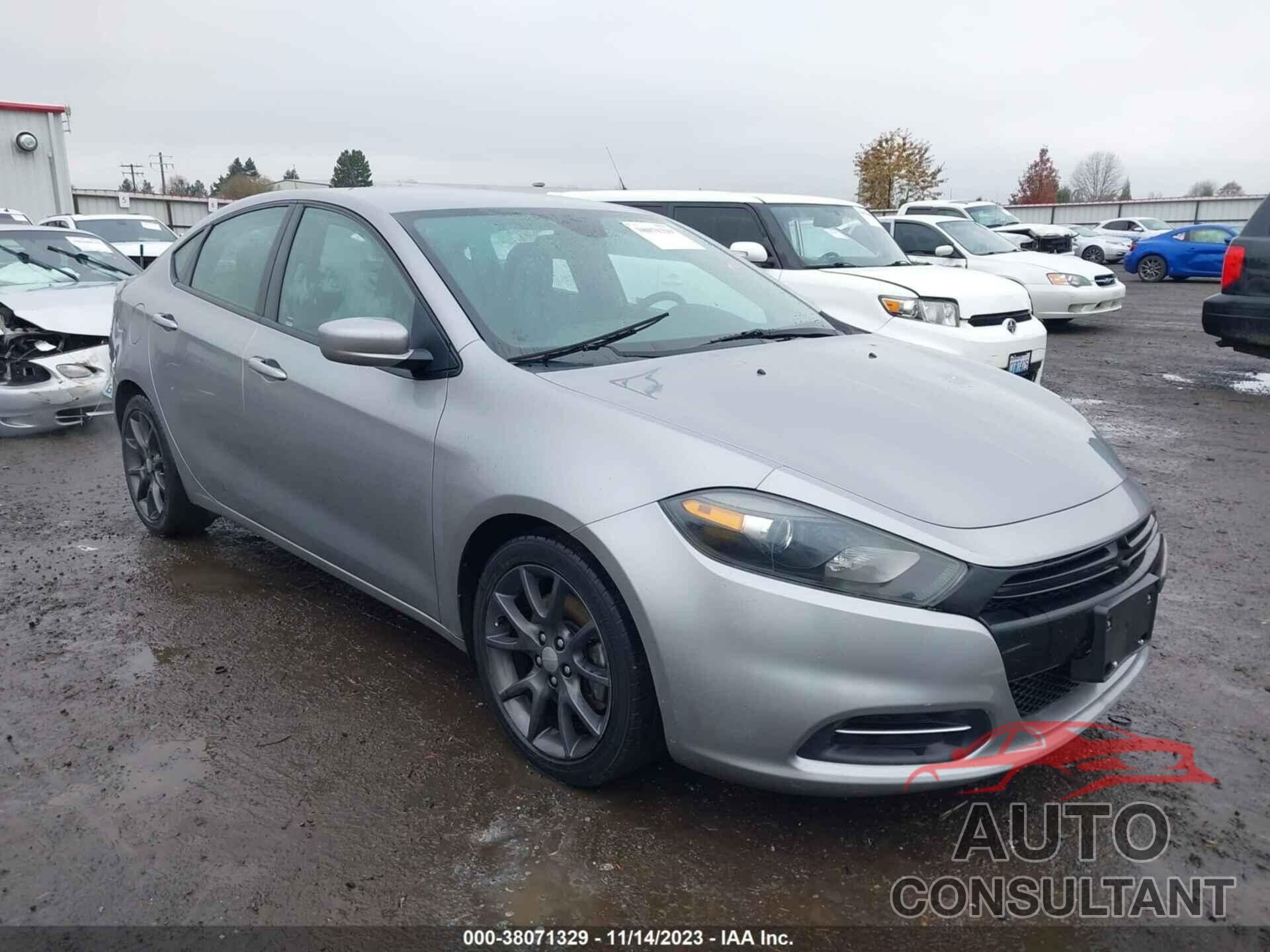 DODGE DART 2016 - 1C3CDFAA9GD578908