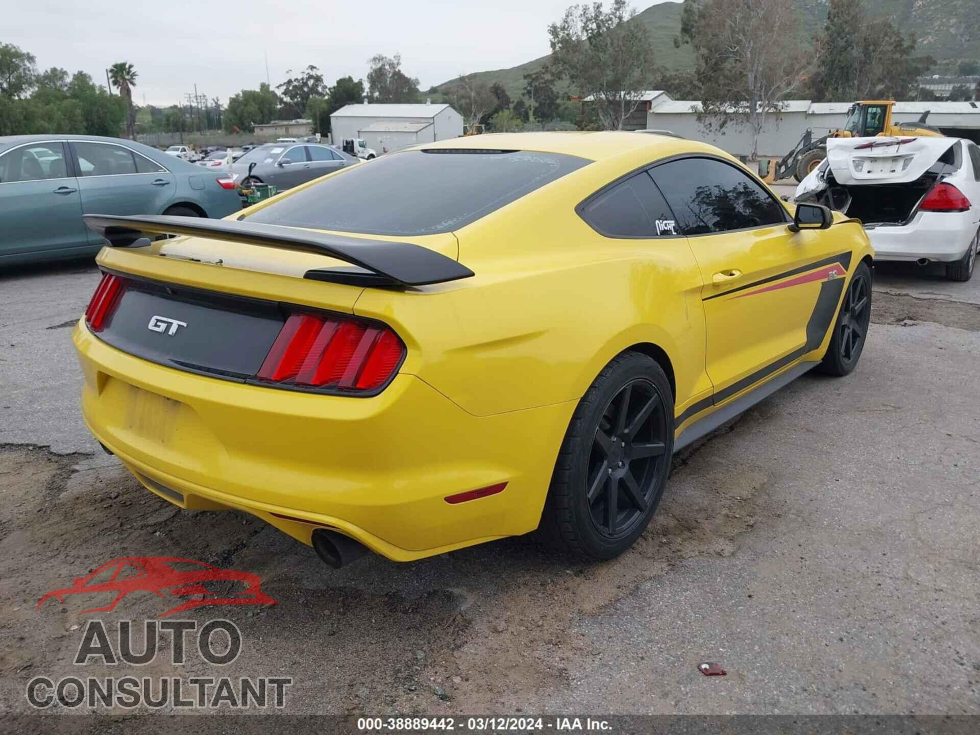 FORD MUSTANG 2017 - 1FA6P8CF1H5252767