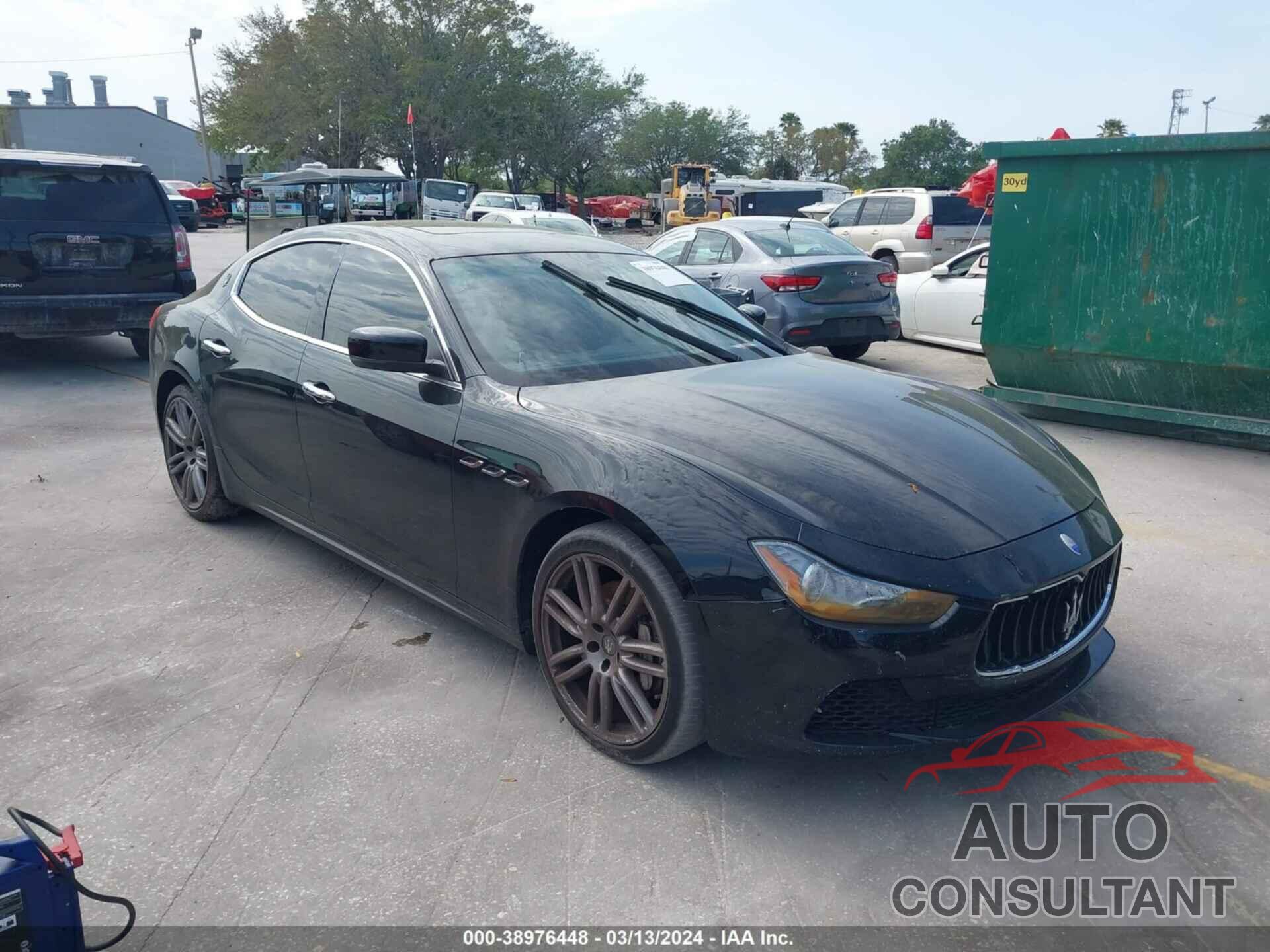 MASERATI GHIBLI 2016 - ZAM57XSA3G1178596