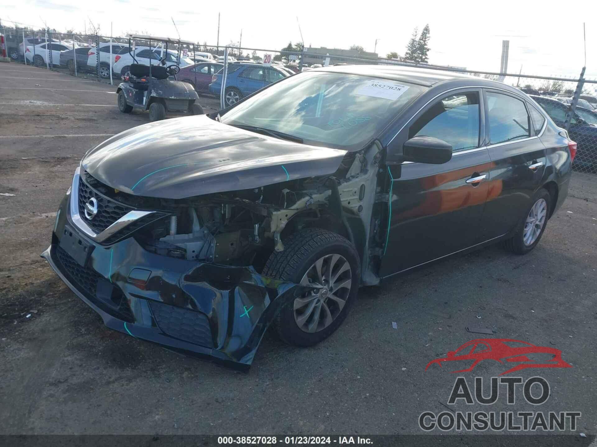 NISSAN SENTRA 2019 - 3N1AB7AP0KL613439