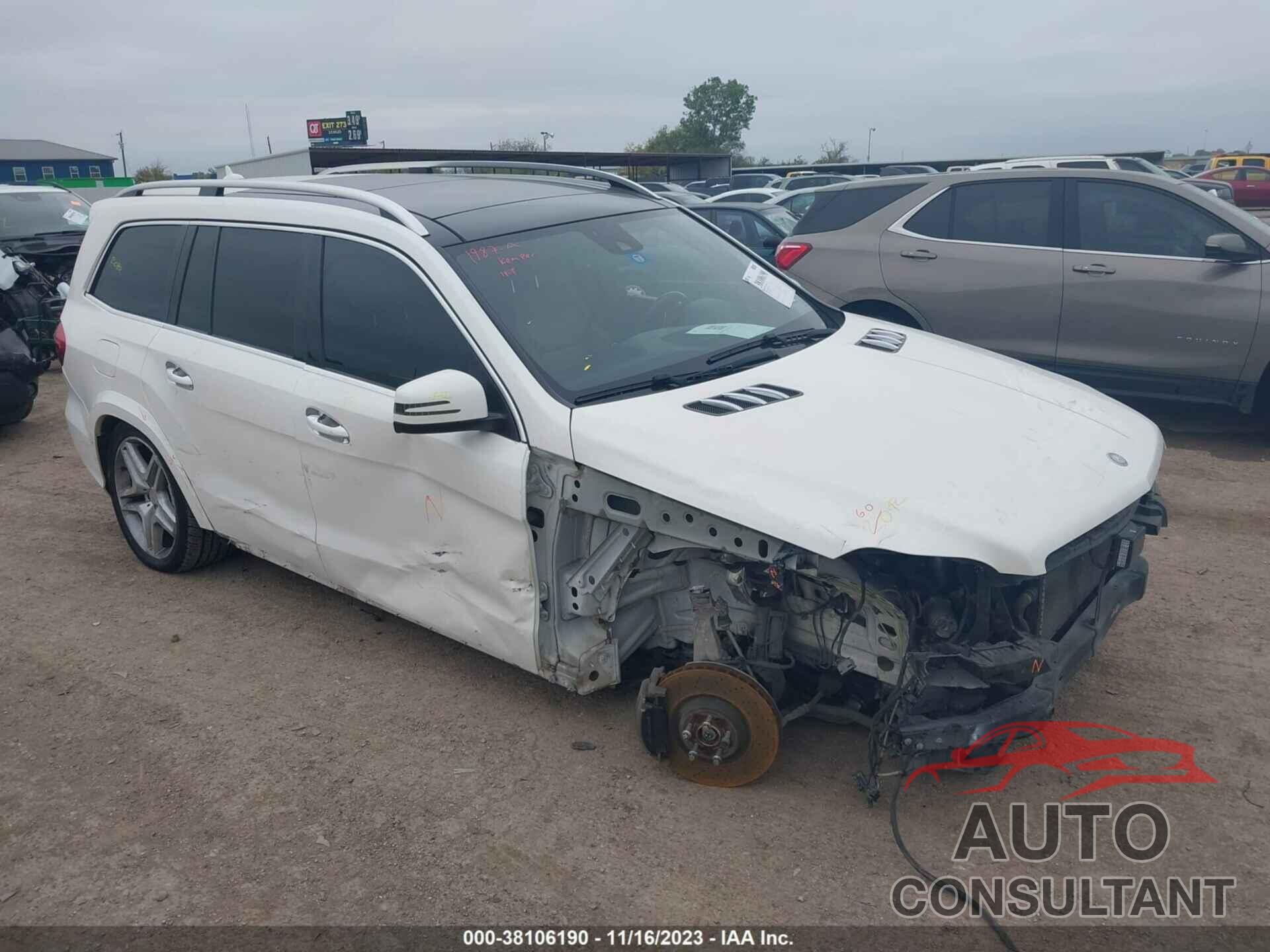 MERCEDES-BENZ GL 550 2016 - 4JGDF7DE5GA671601