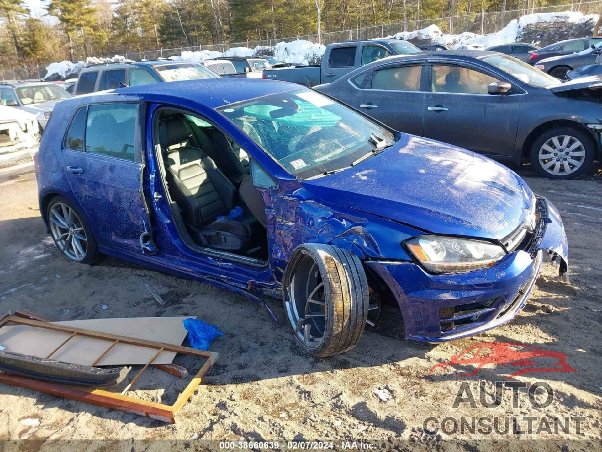 VOLKSWAGEN GOLF R 2017 - WVWWF7AU6HW132790