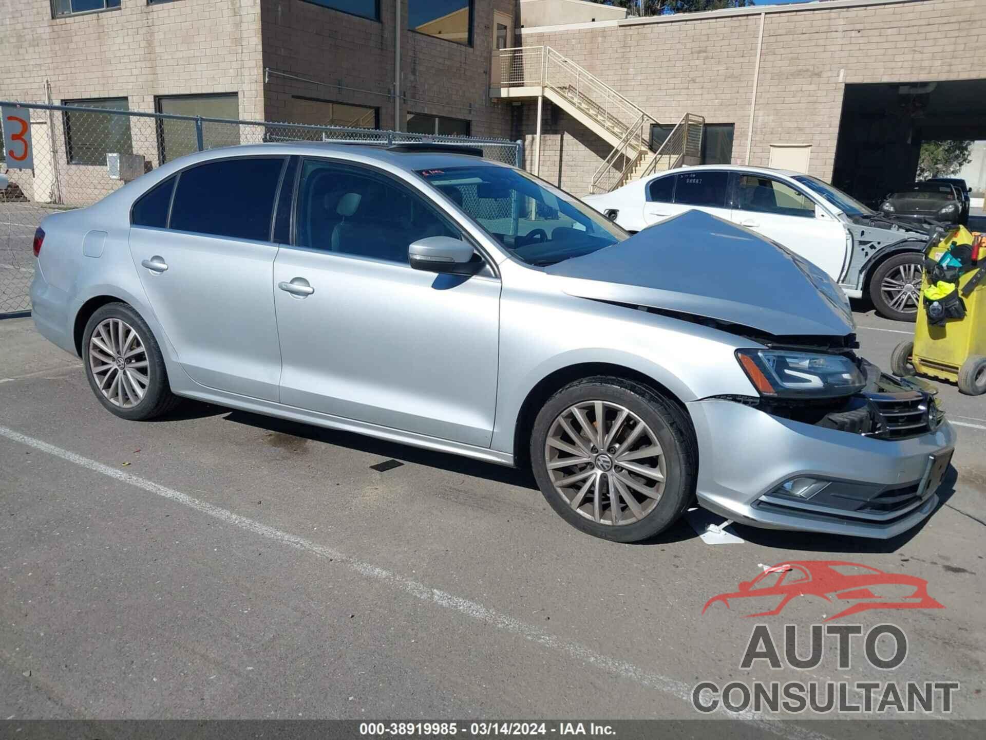 VOLKSWAGEN JETTA 2016 - 3VWL17AJ2GM367545