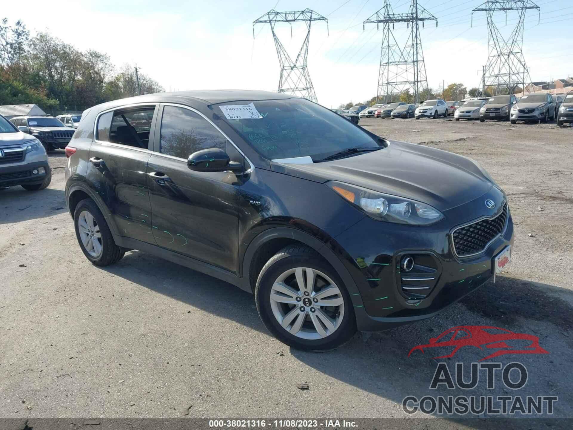 KIA SPORTAGE 2017 - KNDPMCACXH7298881