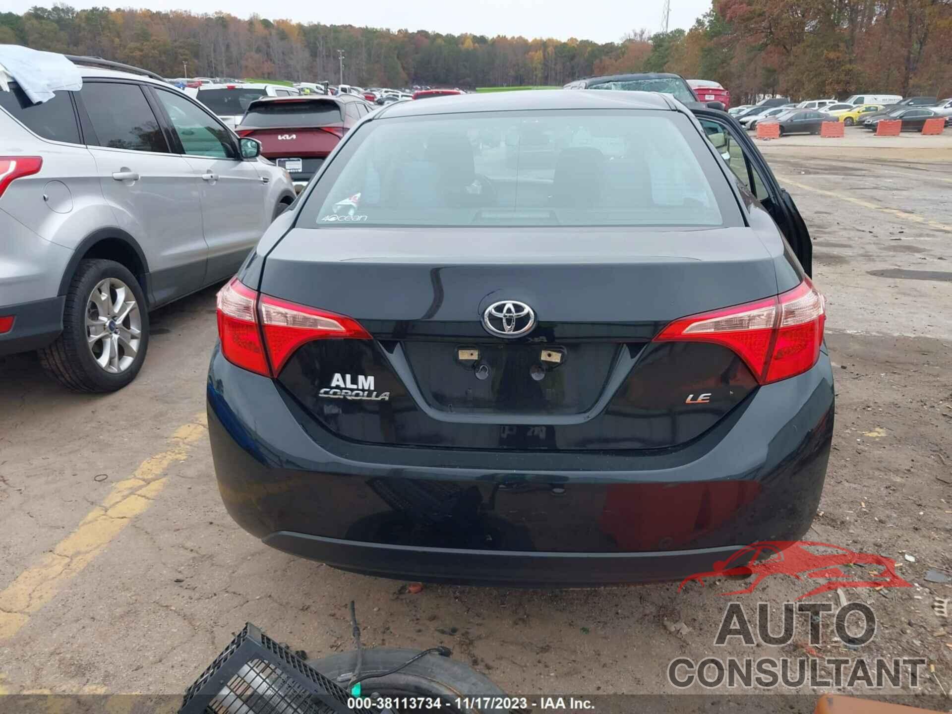 TOYOTA COROLLA 2019 - 5YFBURHE7KP934747