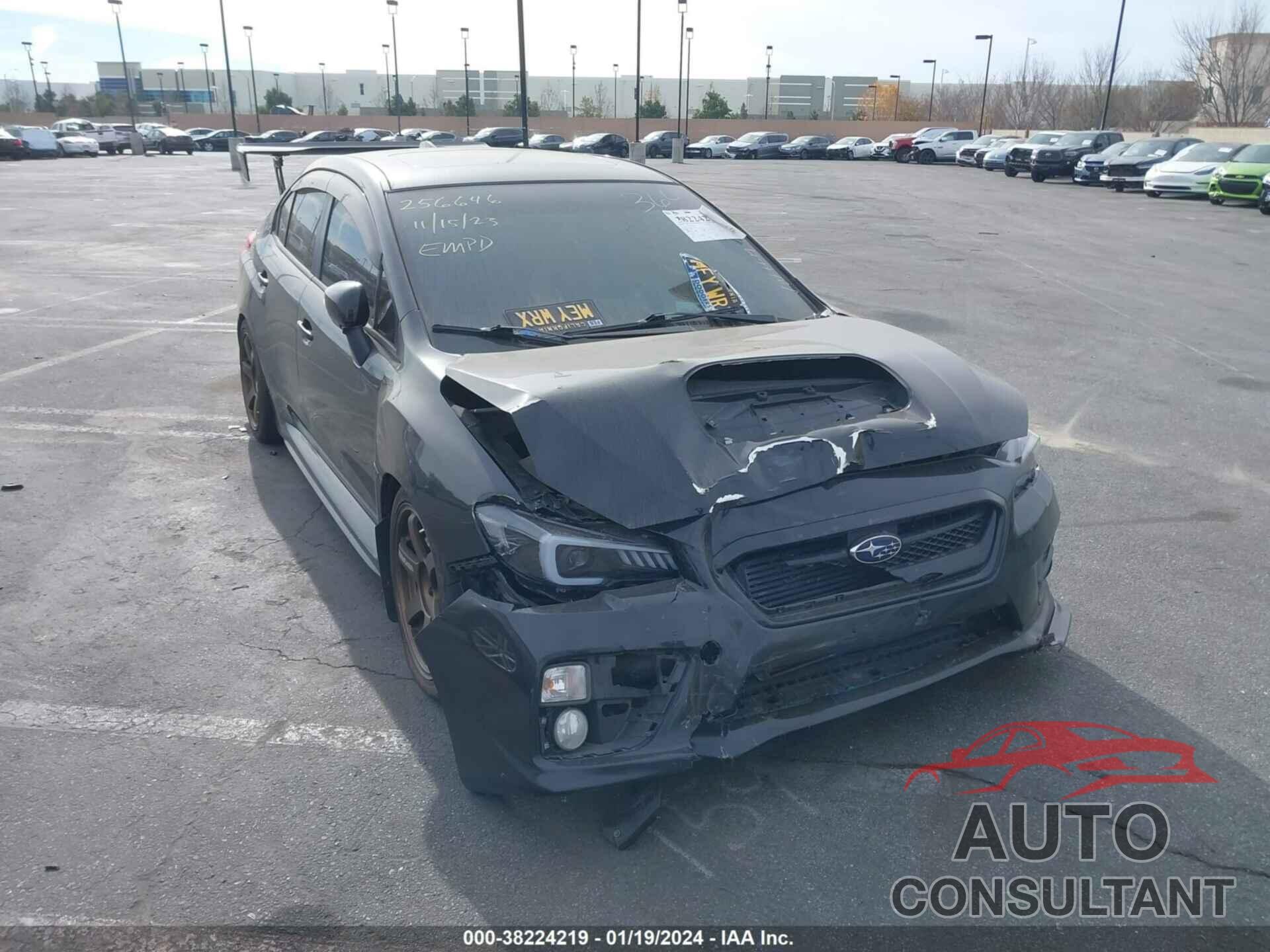 SUBARU WRX 2017 - JF1VA1L65H9823285