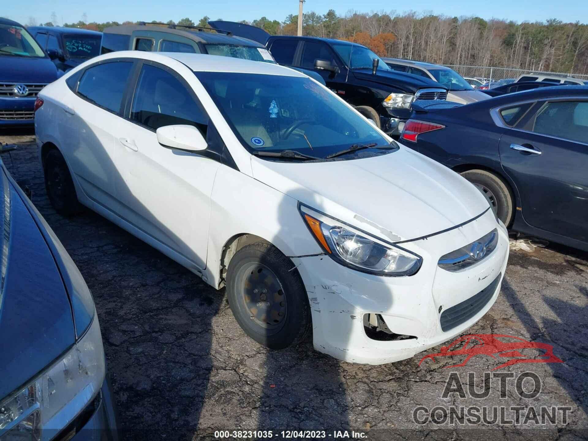 HYUNDAI ACCENT 2016 - KMHCT4AE4GU152240