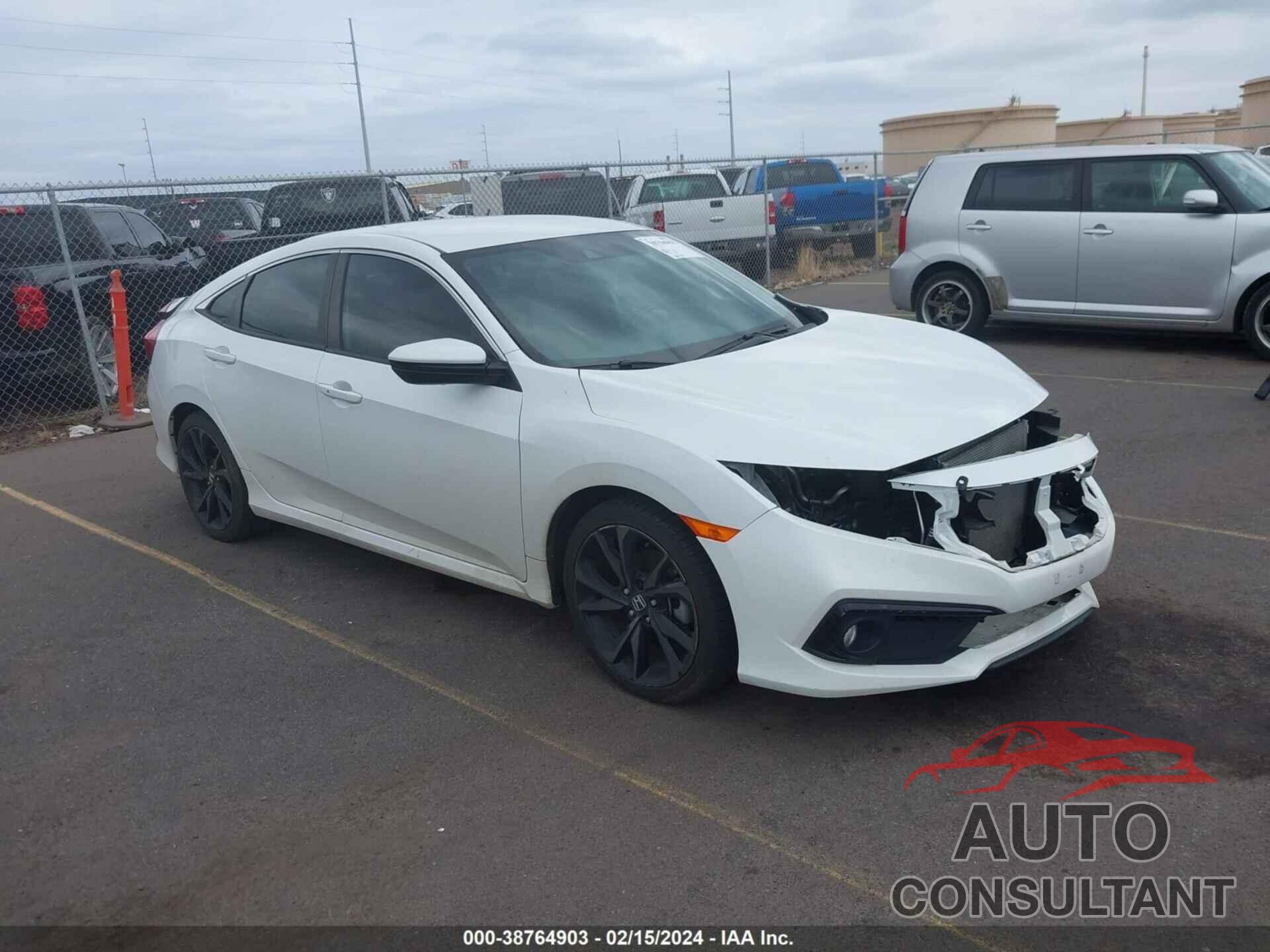 HONDA CIVIC 2020 - 19XFC2F85LE016216