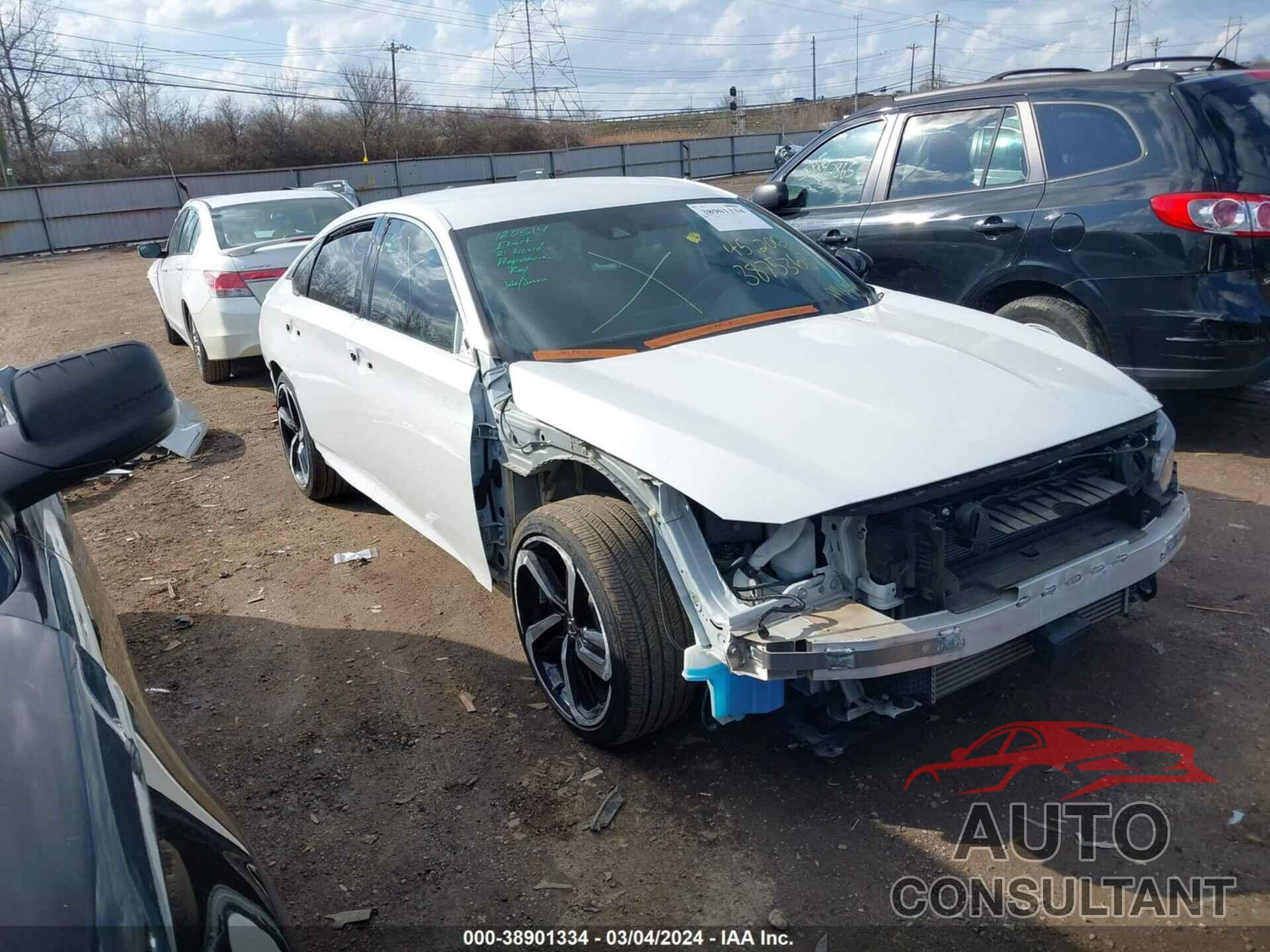 HONDA ACCORD 2021 - 1HGCV1F40MA037730