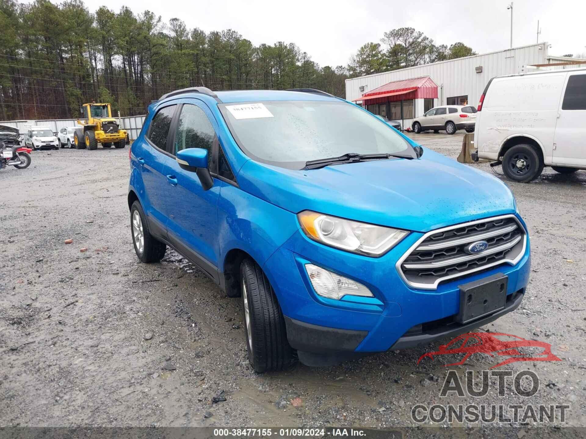 FORD ECOSPORT 2018 - MAJ3P1TE0JC183766