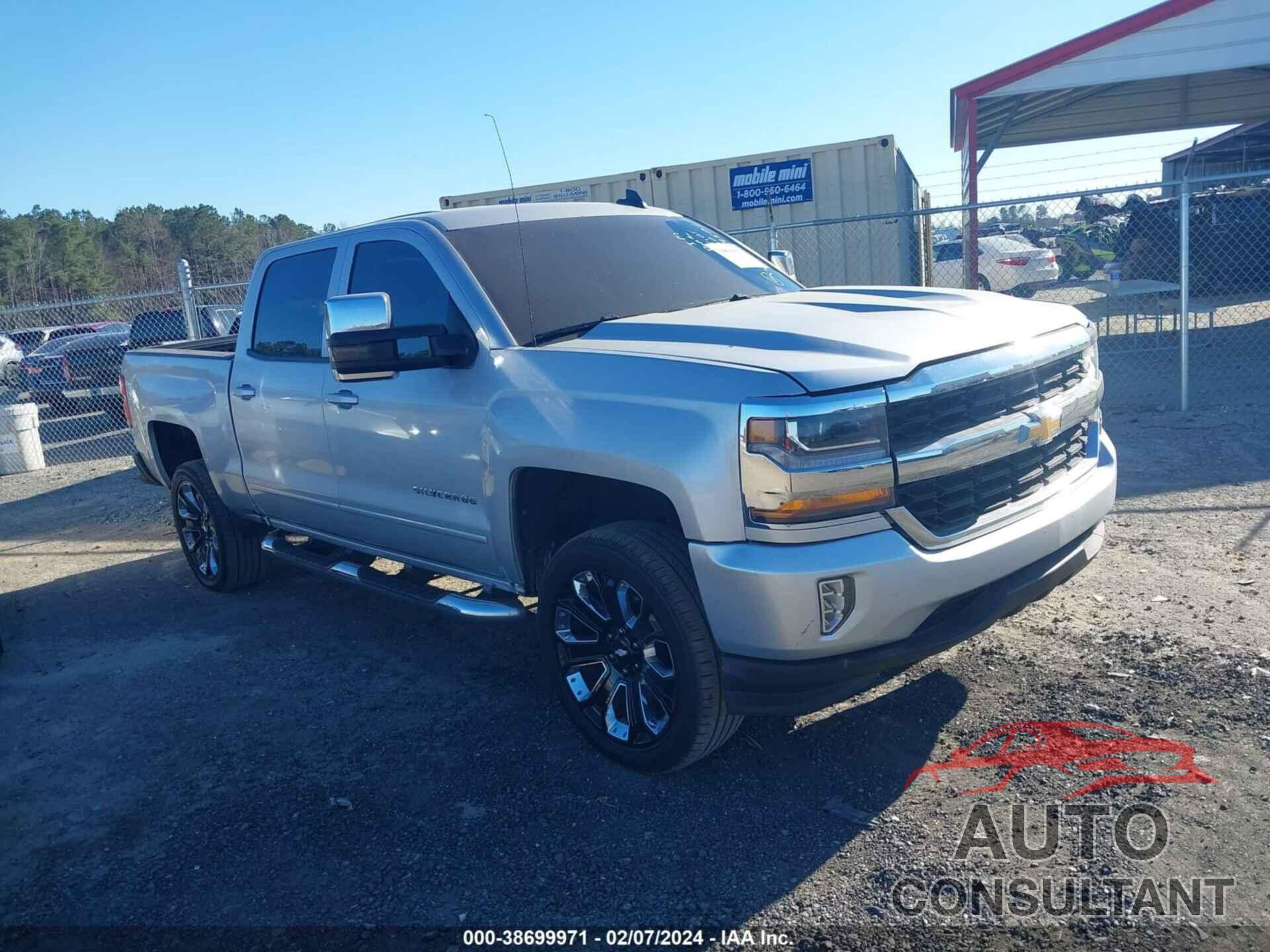 CHEVROLET SILVERADO 1500 2018 - 3GCPCRECXJG160798